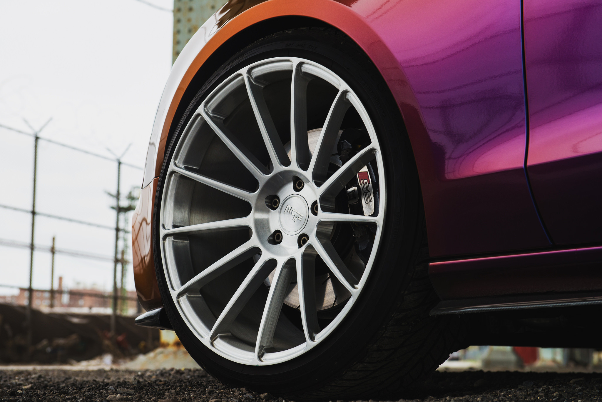 Niche Silver Foged Rims - Photo by Niche