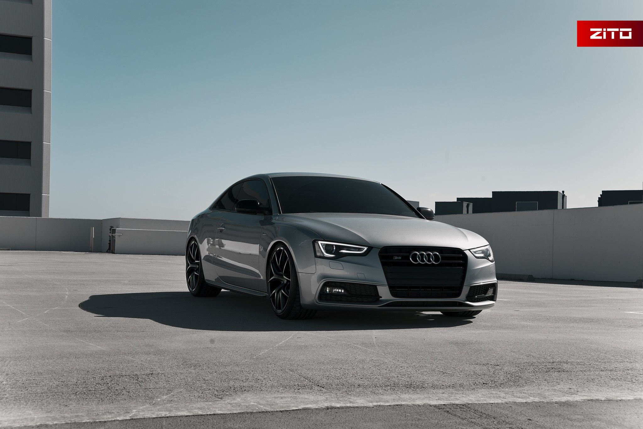 Matte Black Audi s5