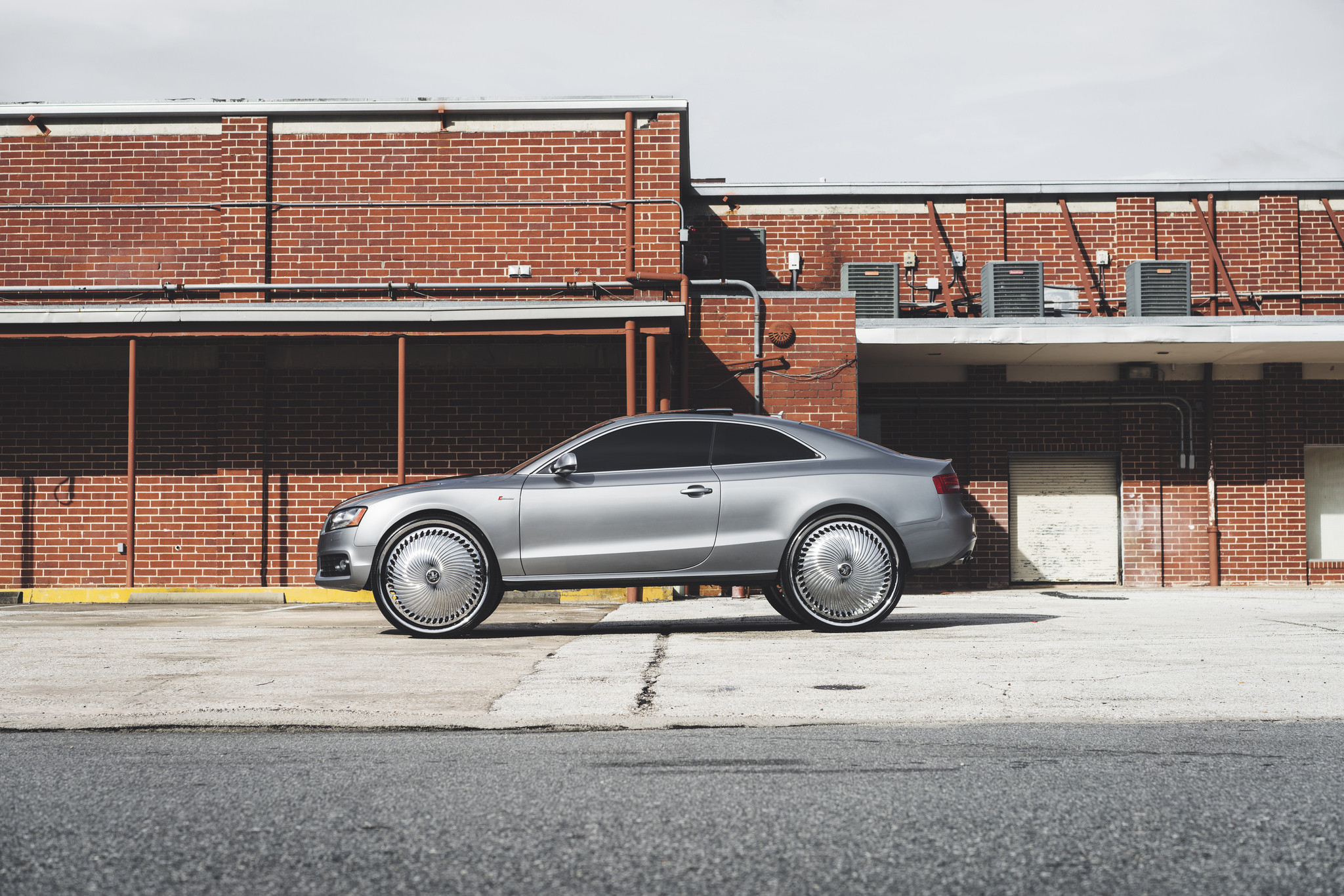Custom DUB Wheels on Audi A5 - Photo by DUB