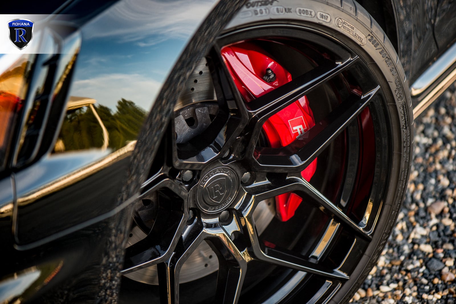 Rohana RF Series Rims on Black Audi S5 - Photo by Rohana Wheels