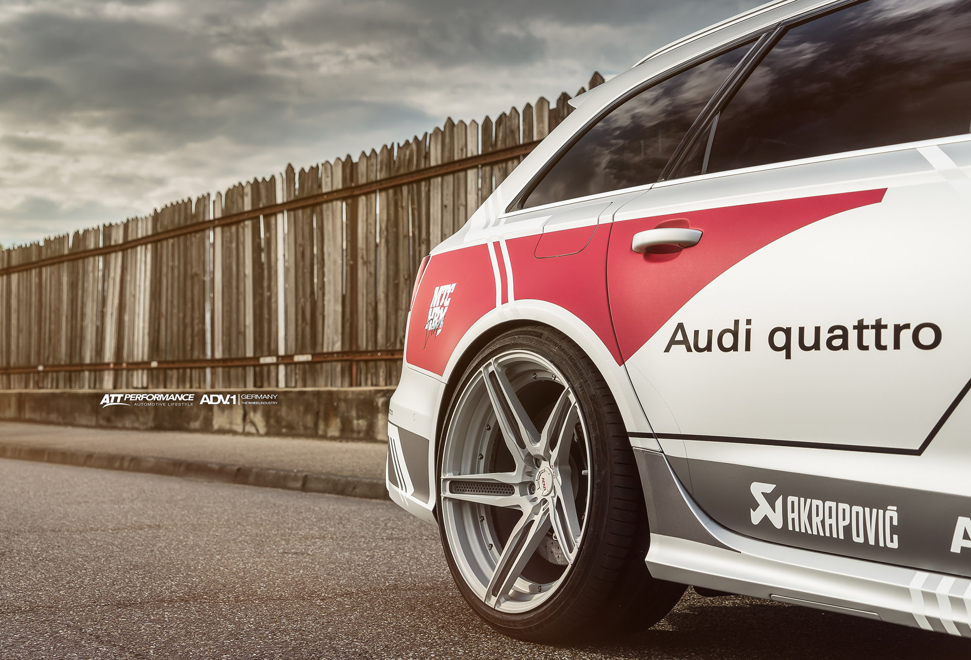 Silver Audi S6 Quattro with Custom ADV1 Wheels - Photo by ADV.1