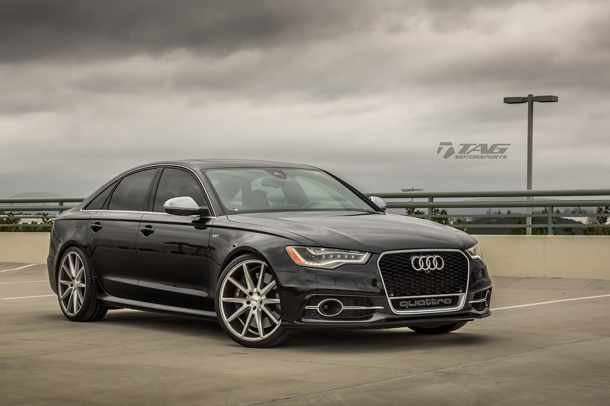 Audi S6 Quattro Front Bumper Lip - Photo by Vossen