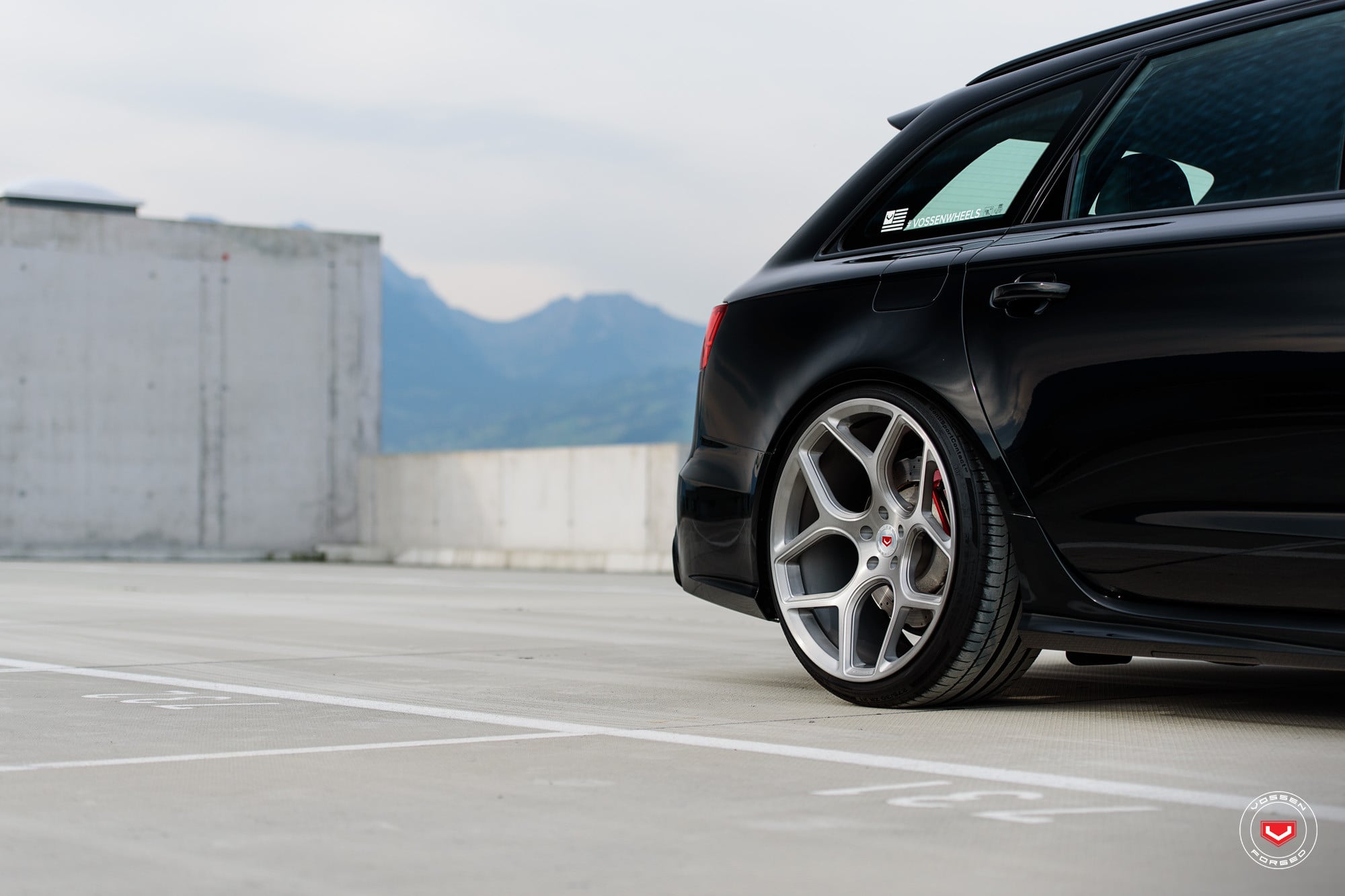 CG Series Light Smoke Vossen Rims on Audi S6 - Photo by Vossen