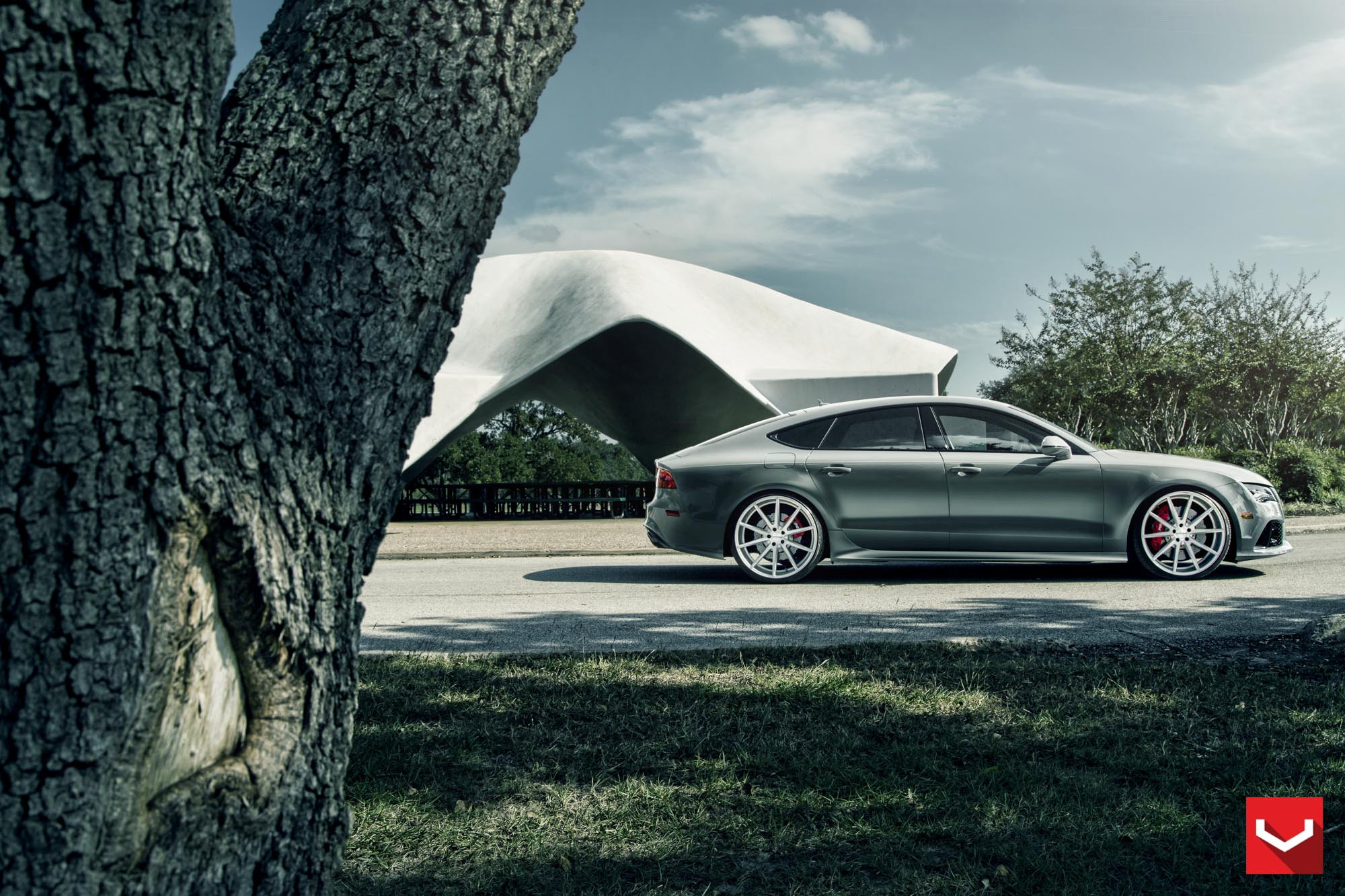 Custom Audi S7 with Vossen Wheels - Photo by Vossen