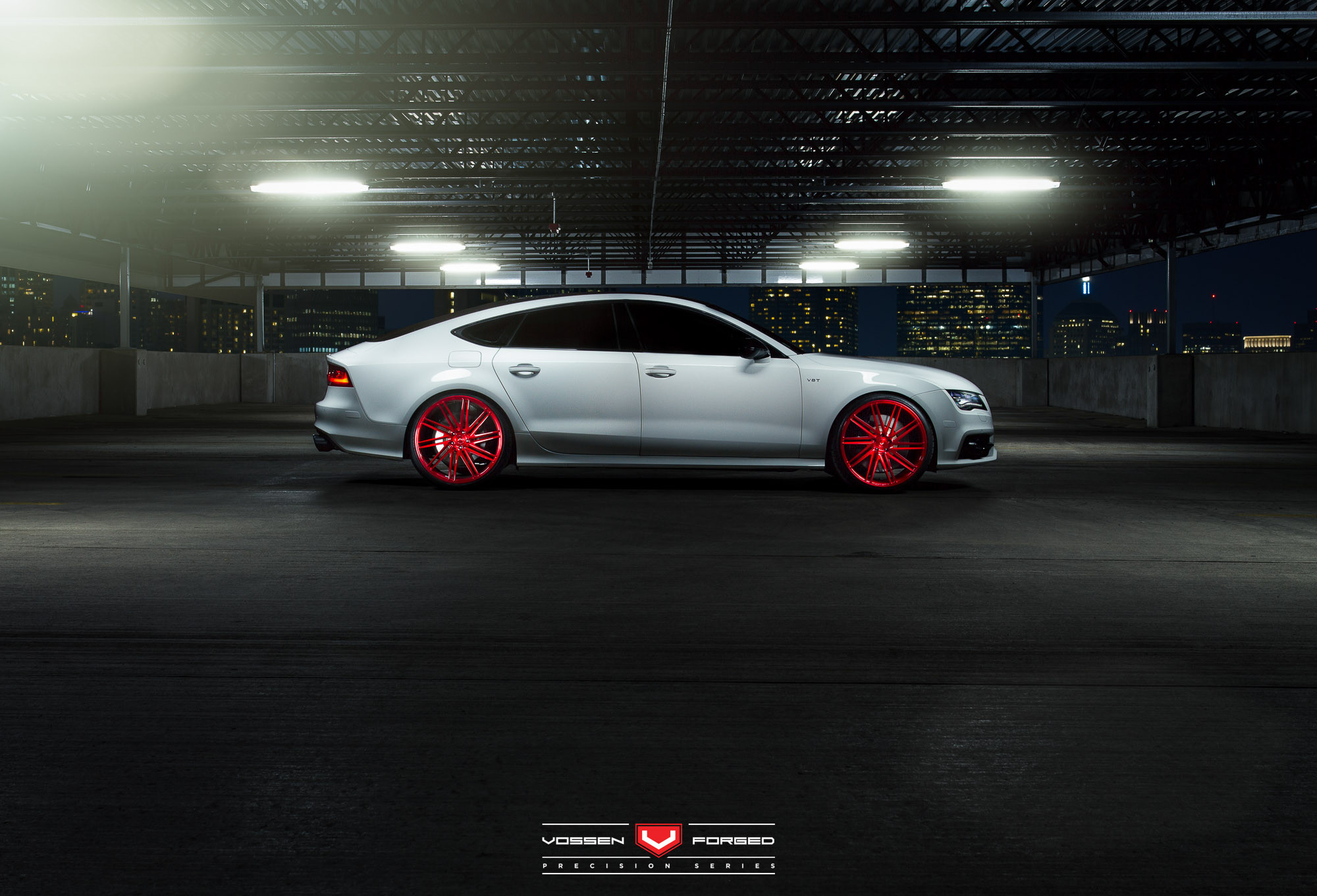 Forged Vossen Rims on Custom Lowered Audi S7 - Photo by Vossen