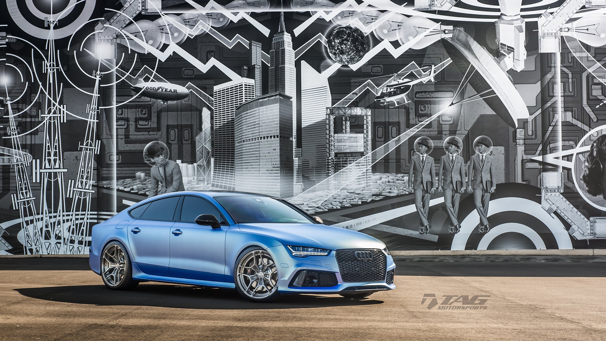 Chameleon Audi S7 Custom Front Bumper - Photo by Rotiform