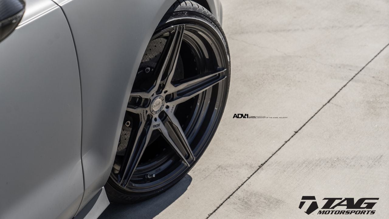 Gray Audi S7 with Custom ADV1 Wheels - Photo by ADV.1