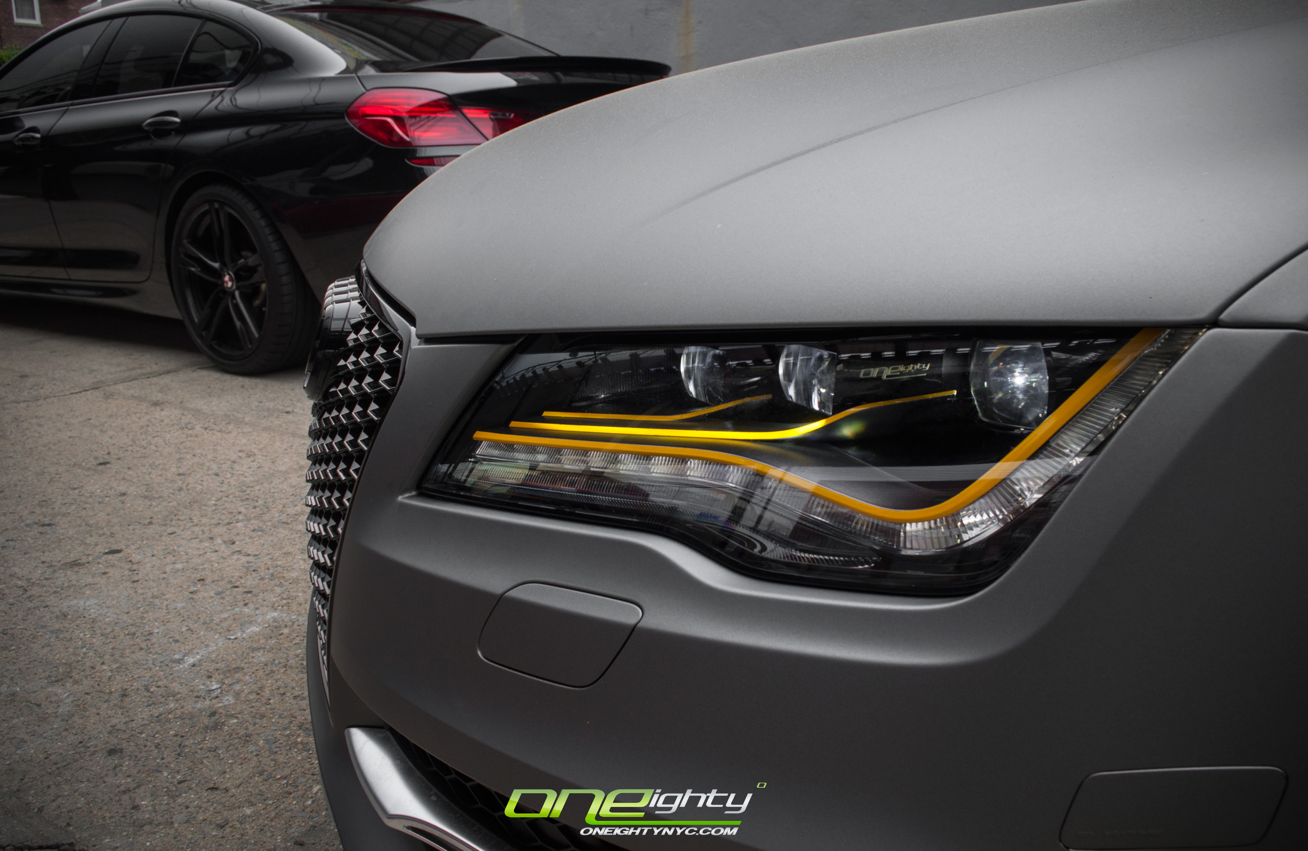 ONEighty NYC LED Headlights on Audi S7 - Photo by ONEighty NYC