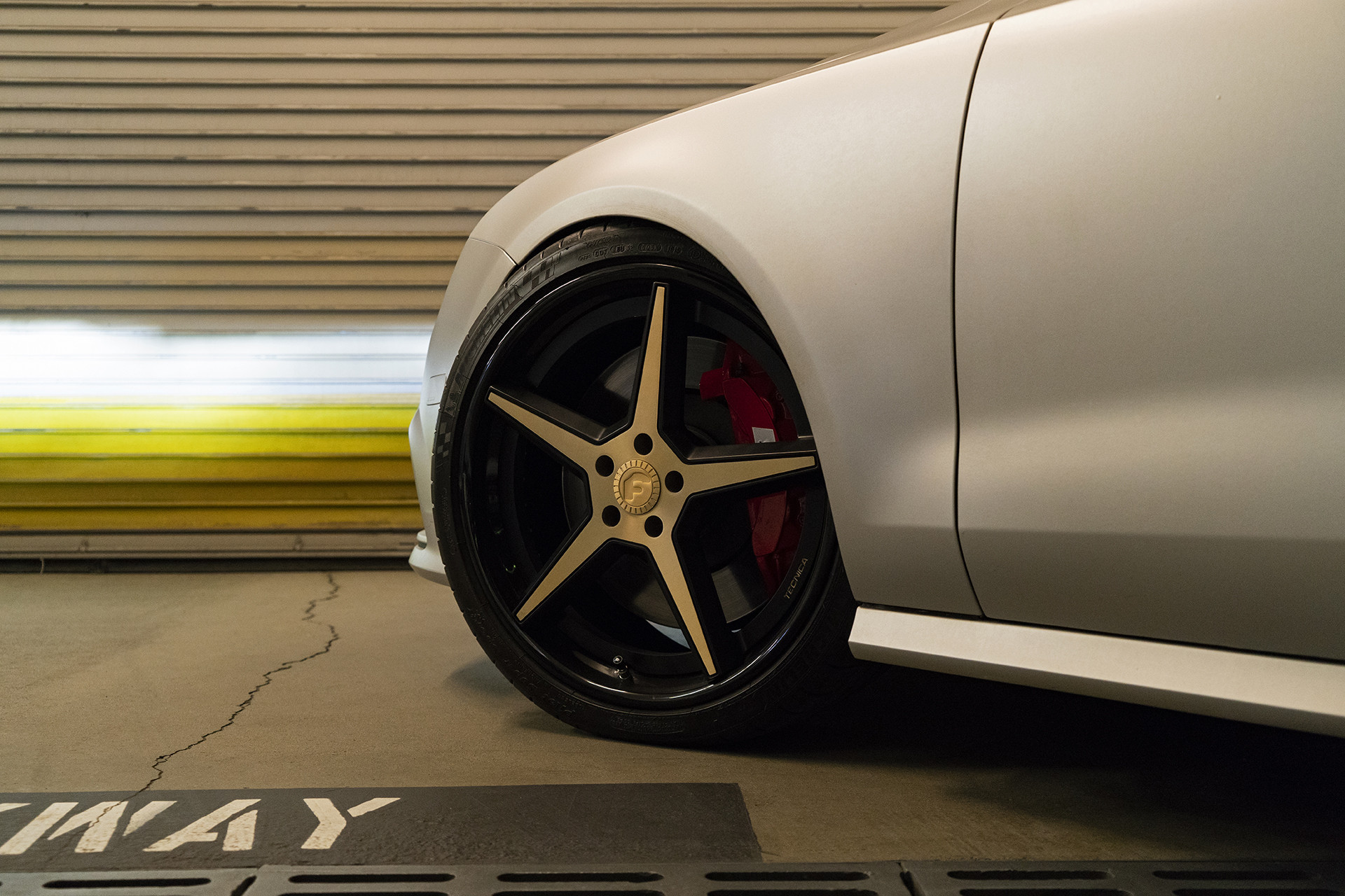 Custom Matte Silver Audi S7 on Michelin Tires - Photo by Forgiato