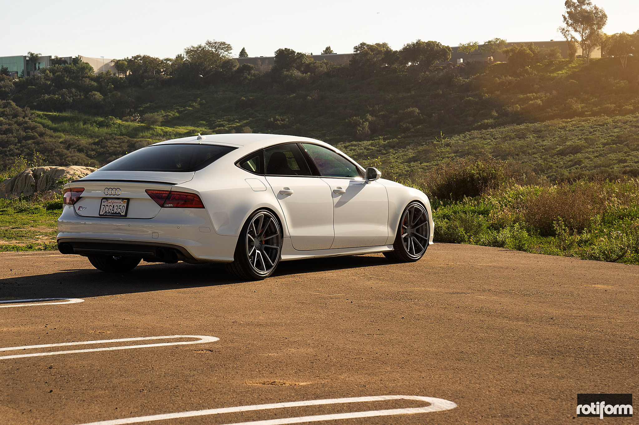 Audi S7 Rear View - Photo by Rotiform