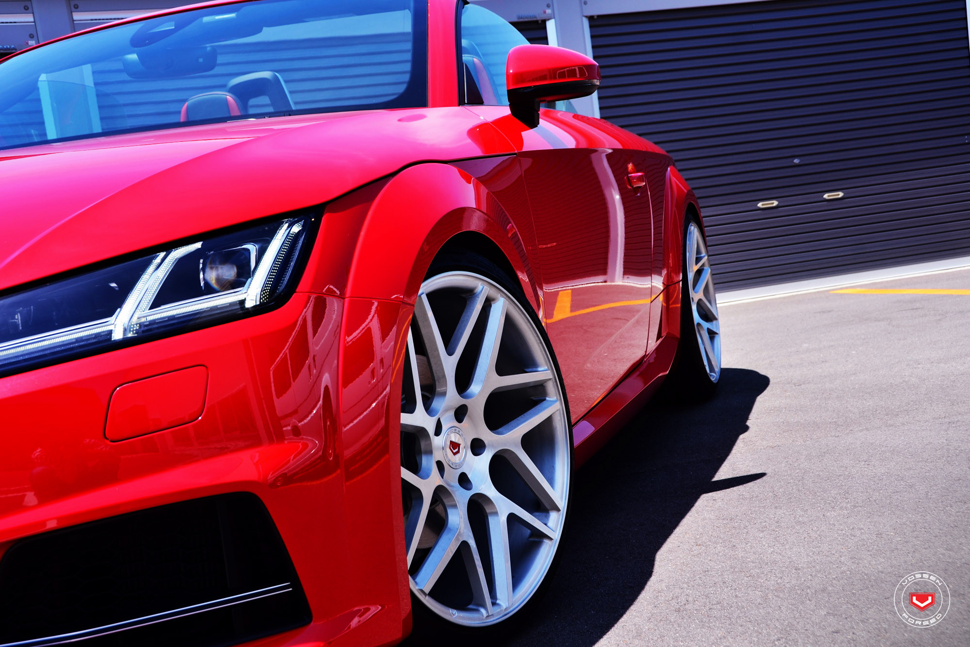 Audi TT LED Headlights - Photo by Vossen