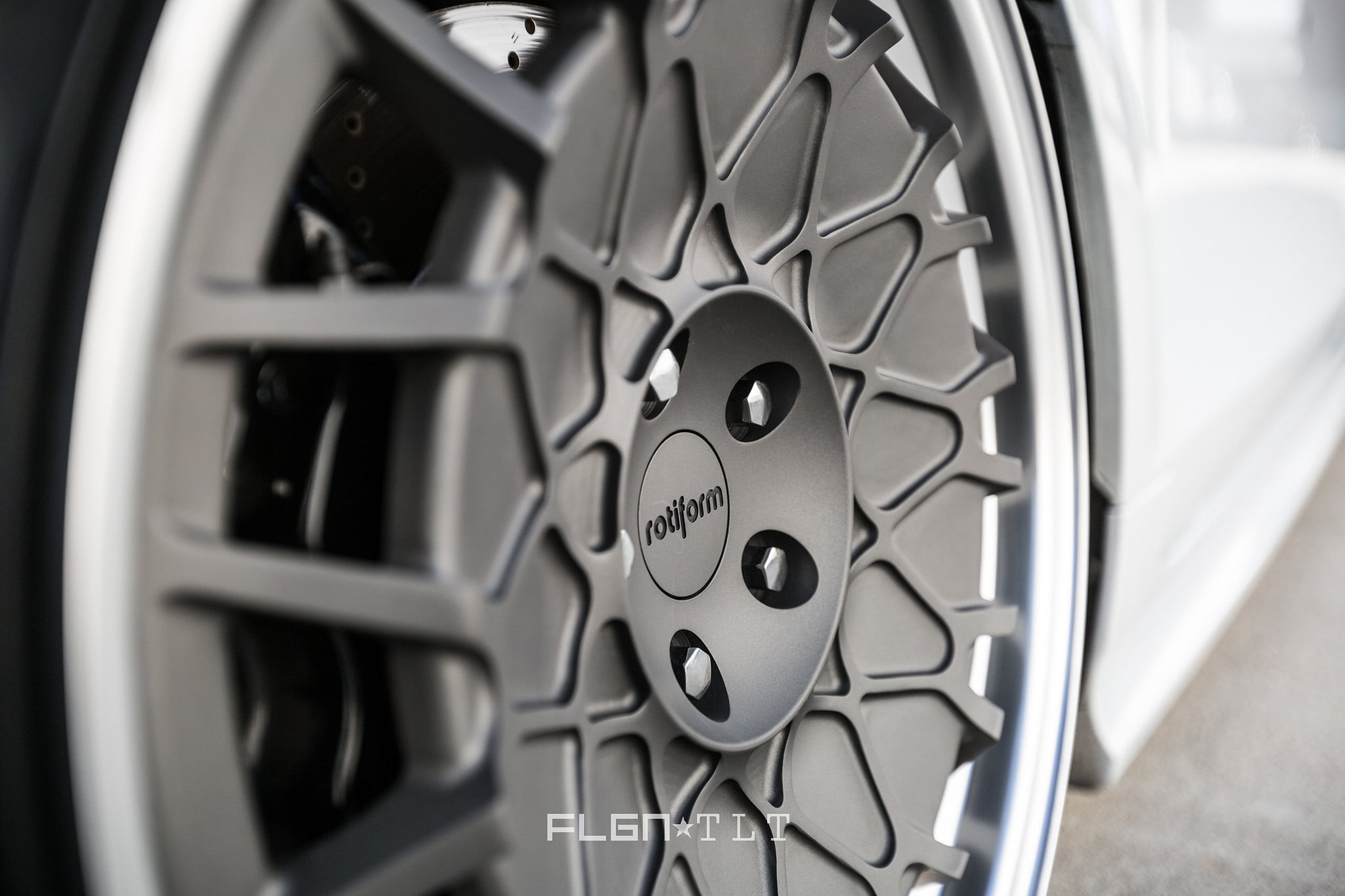 Rotiform Matte Graphite Rims - Photo by Rotiform