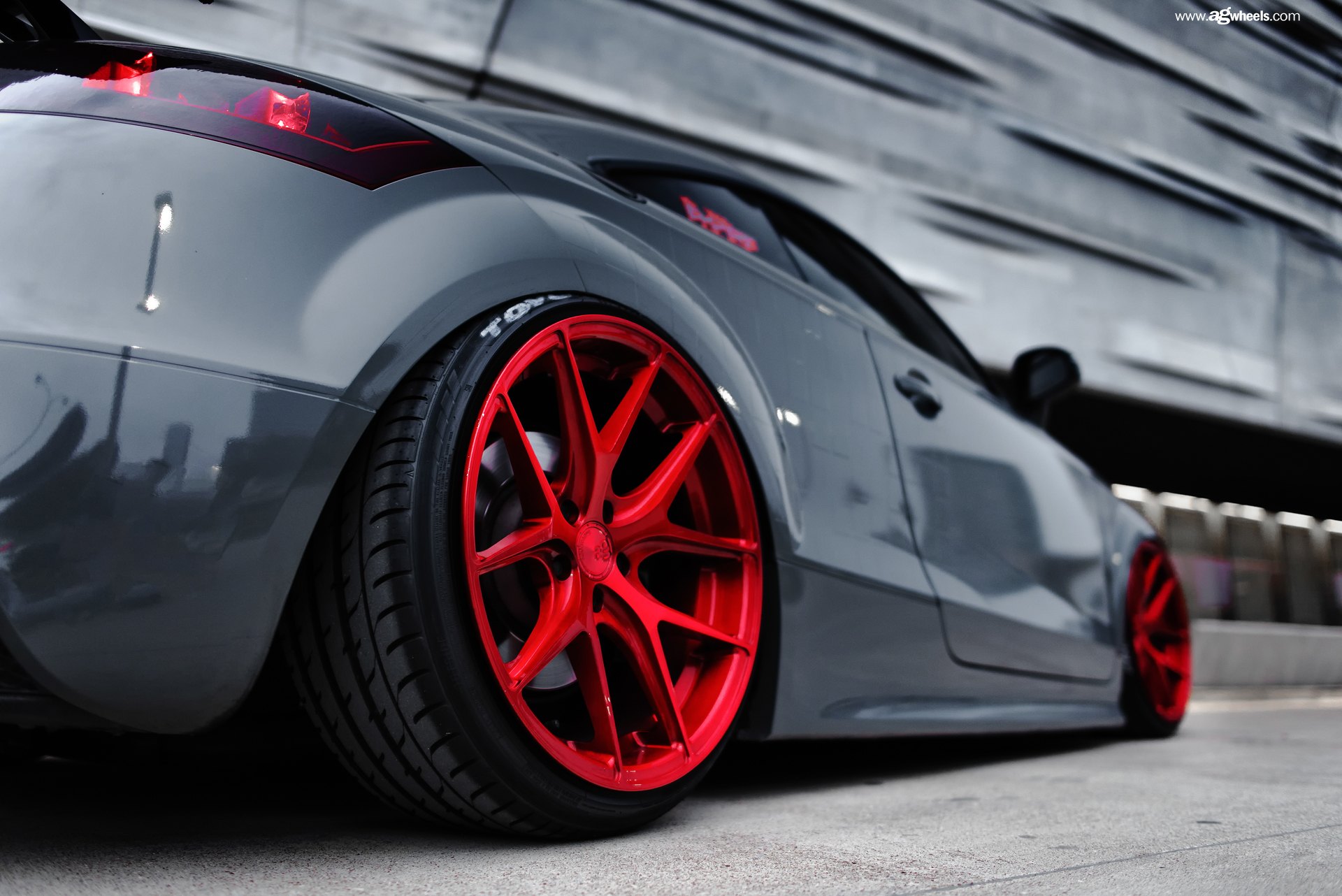 Audi TT Red Wheels