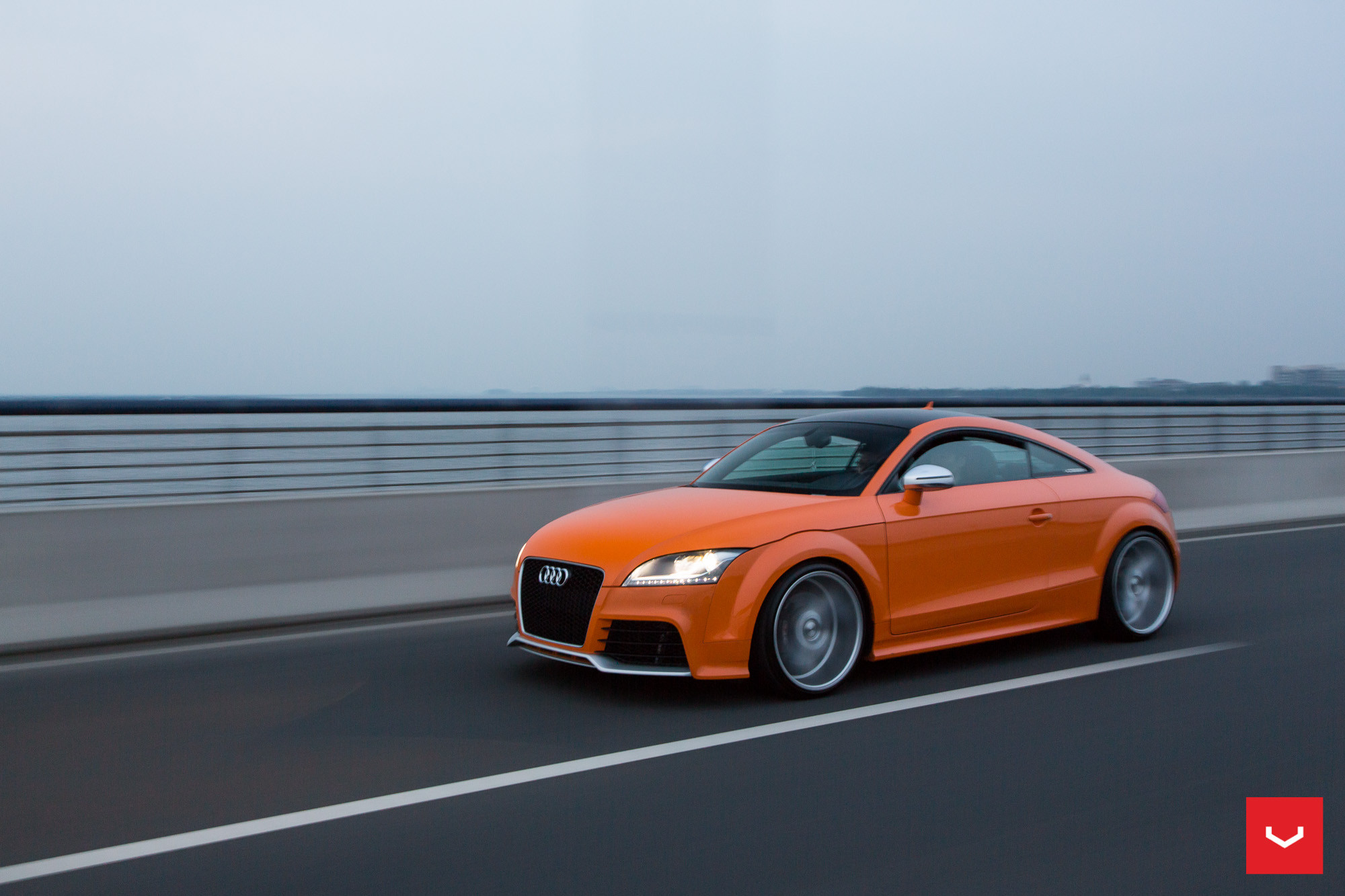 Audi TT-RS Rolling shot - Photo by Vossen