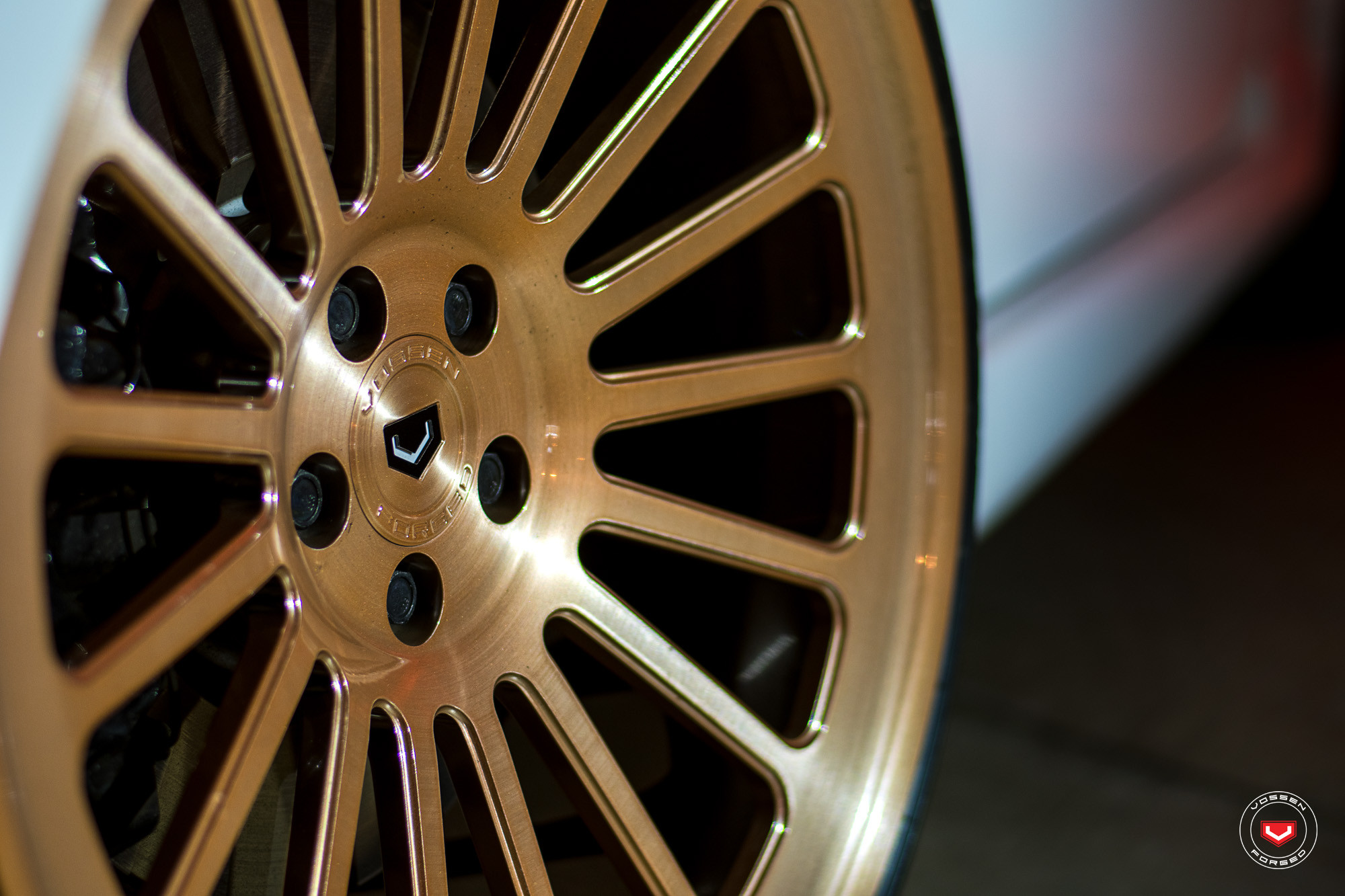 Forged Vossen Rims With Bronze Finish - Photo by Vossen