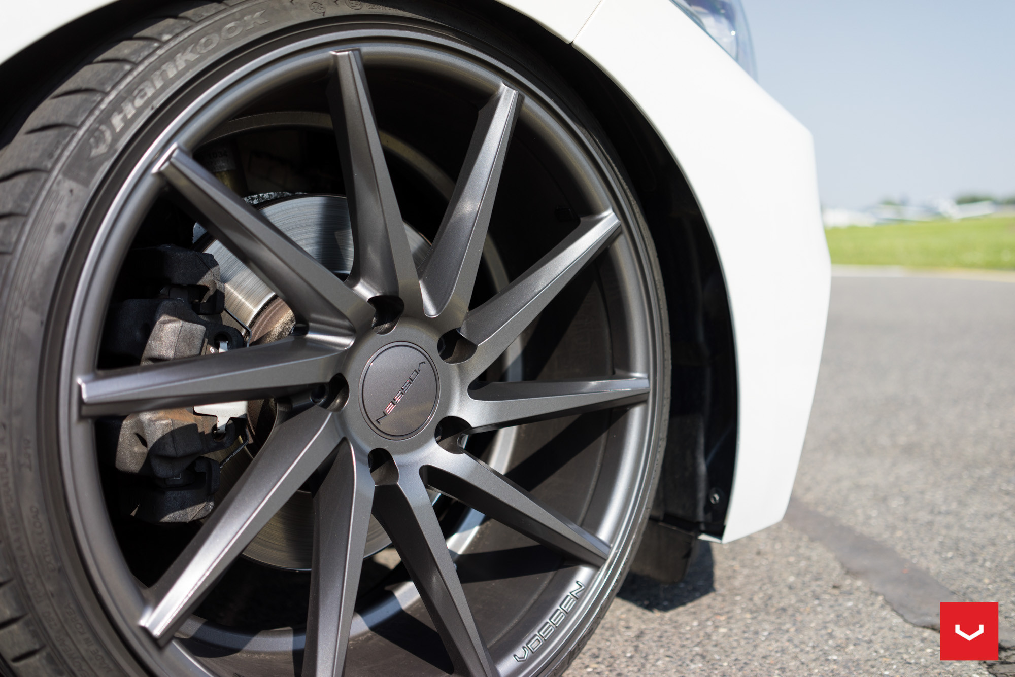 White BMW 2-Series with Custom Vossen CVT Wheels - Photo by Vossen