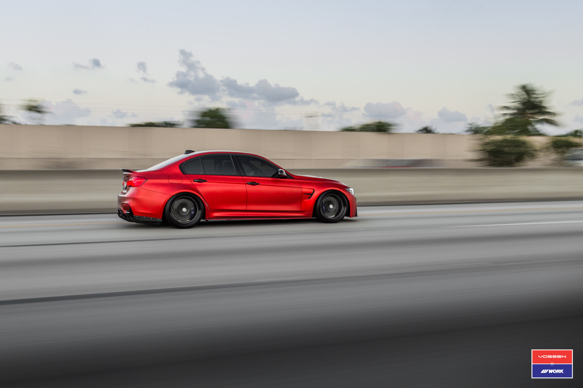 Lowered BMW M3 Sedan - Photo by Vossen