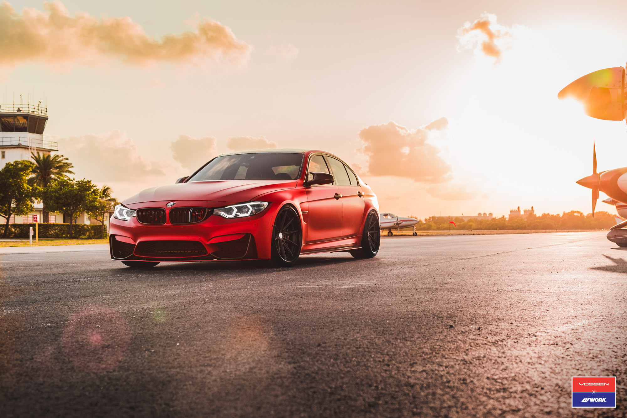 BMW M3 On Vossen x Work Custom Wheels - Photo by Vossen