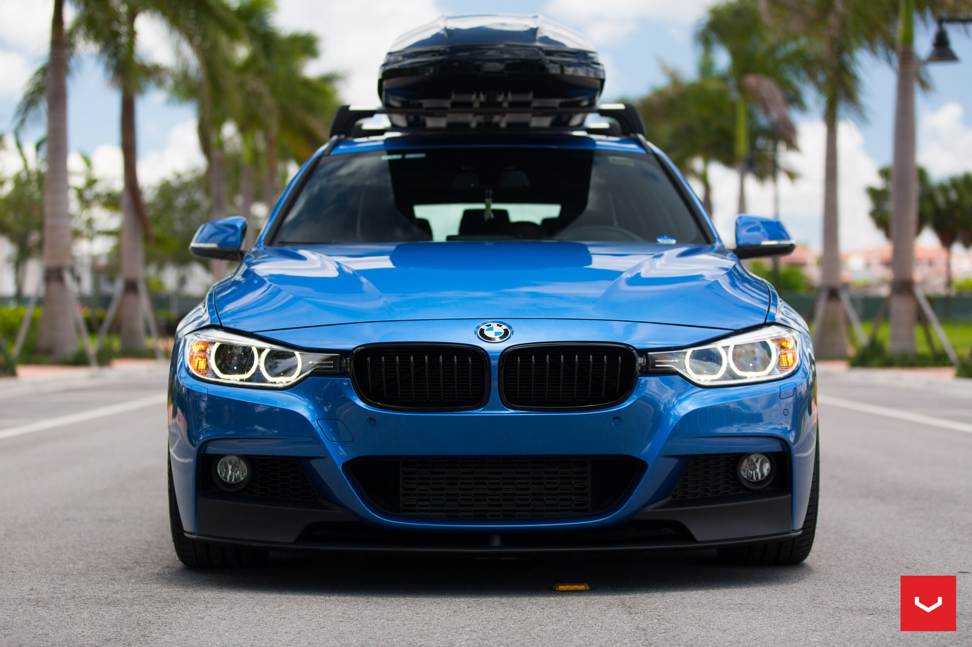 BMW 3 Series LED Halo Rings - Photo by Vossen