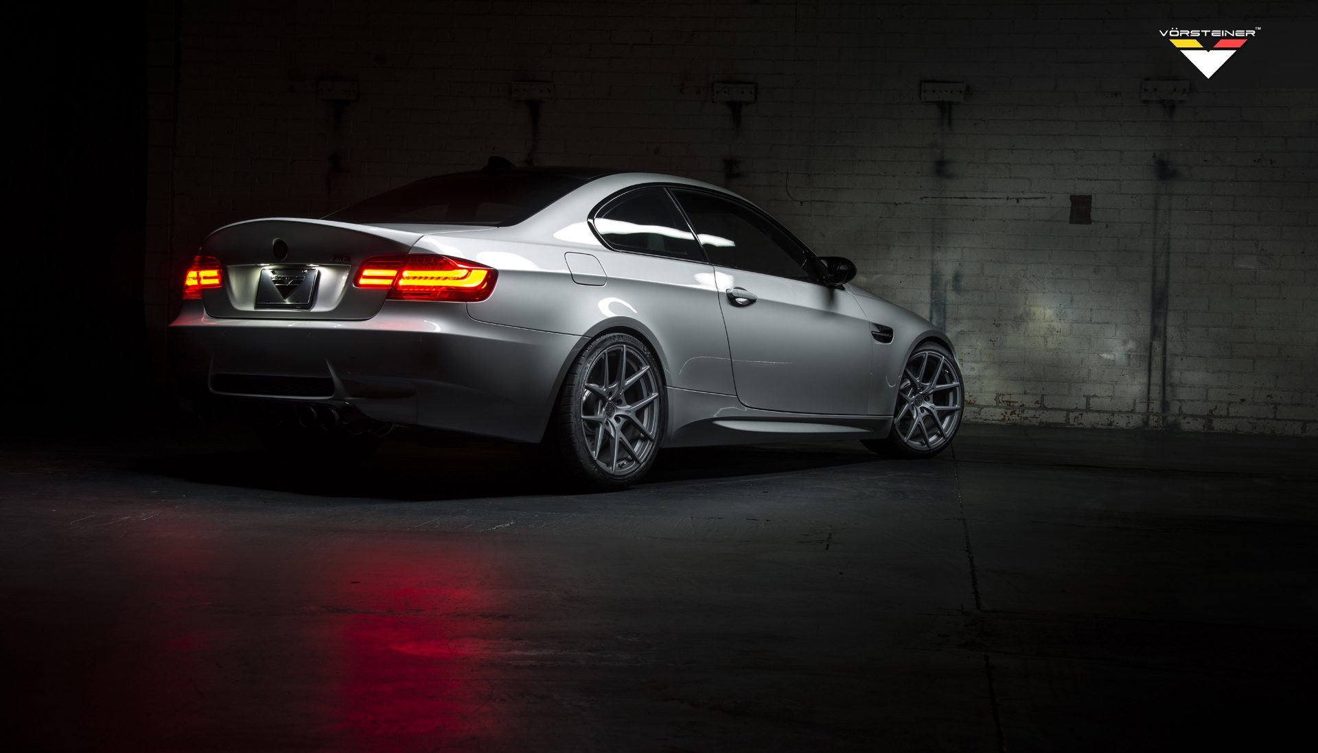 White BMW 3-Series with Forged Vorsteiner Wheels - Photo by Vorsteiner