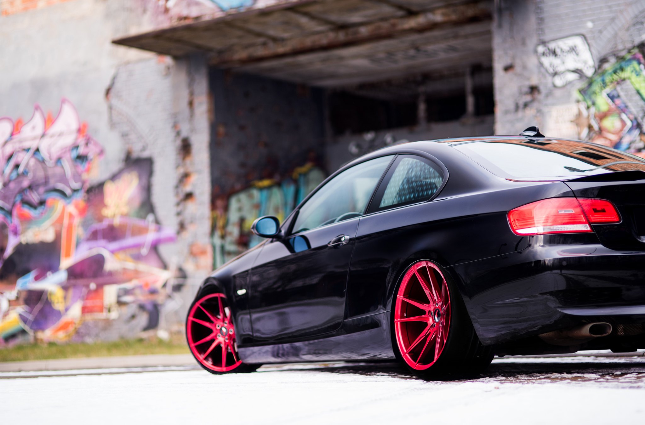 Red Candy Wheels BMW