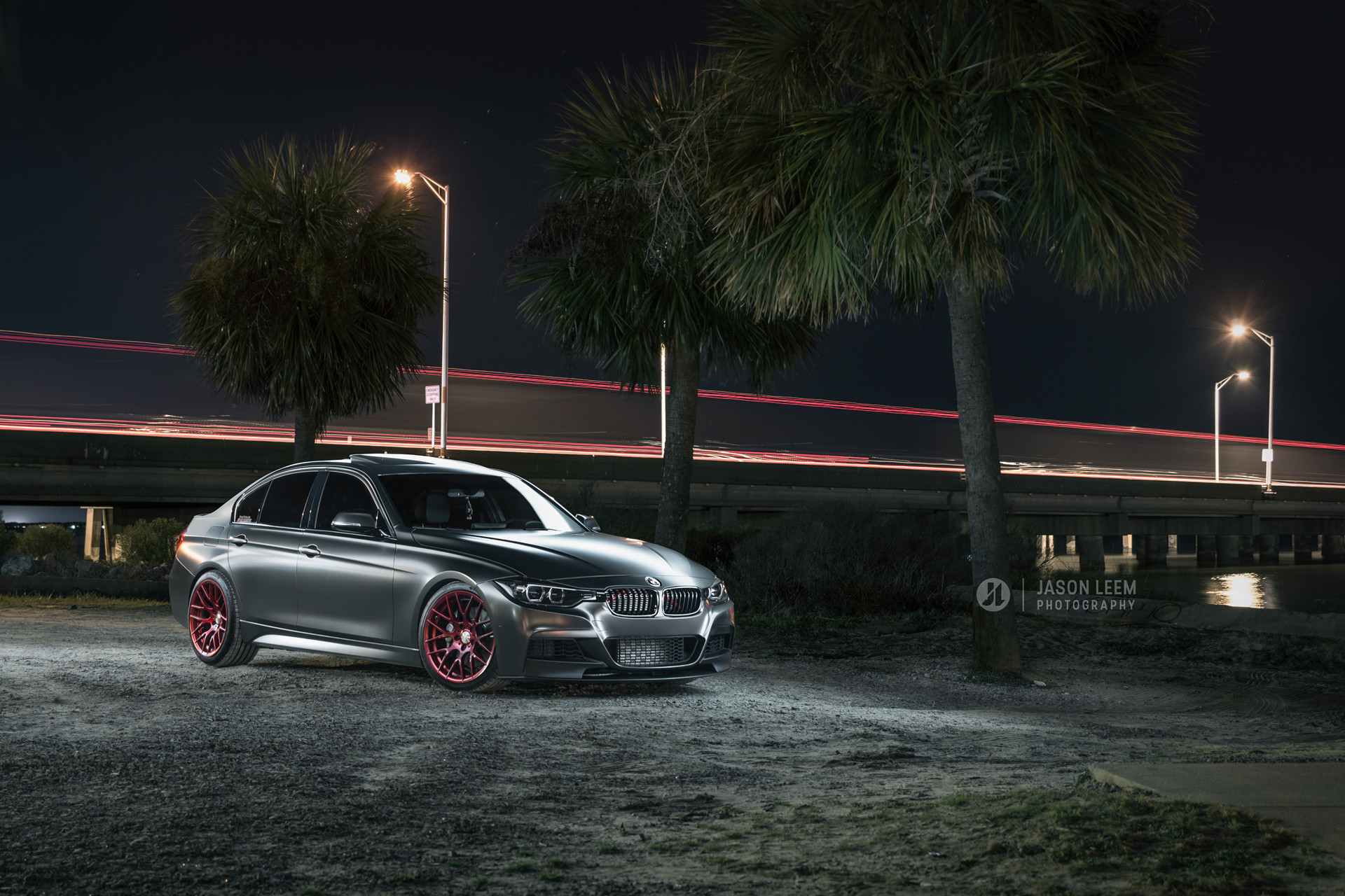 Graphite Black F30 M3 in Midnight Street Lights - Photo by Avant Garde