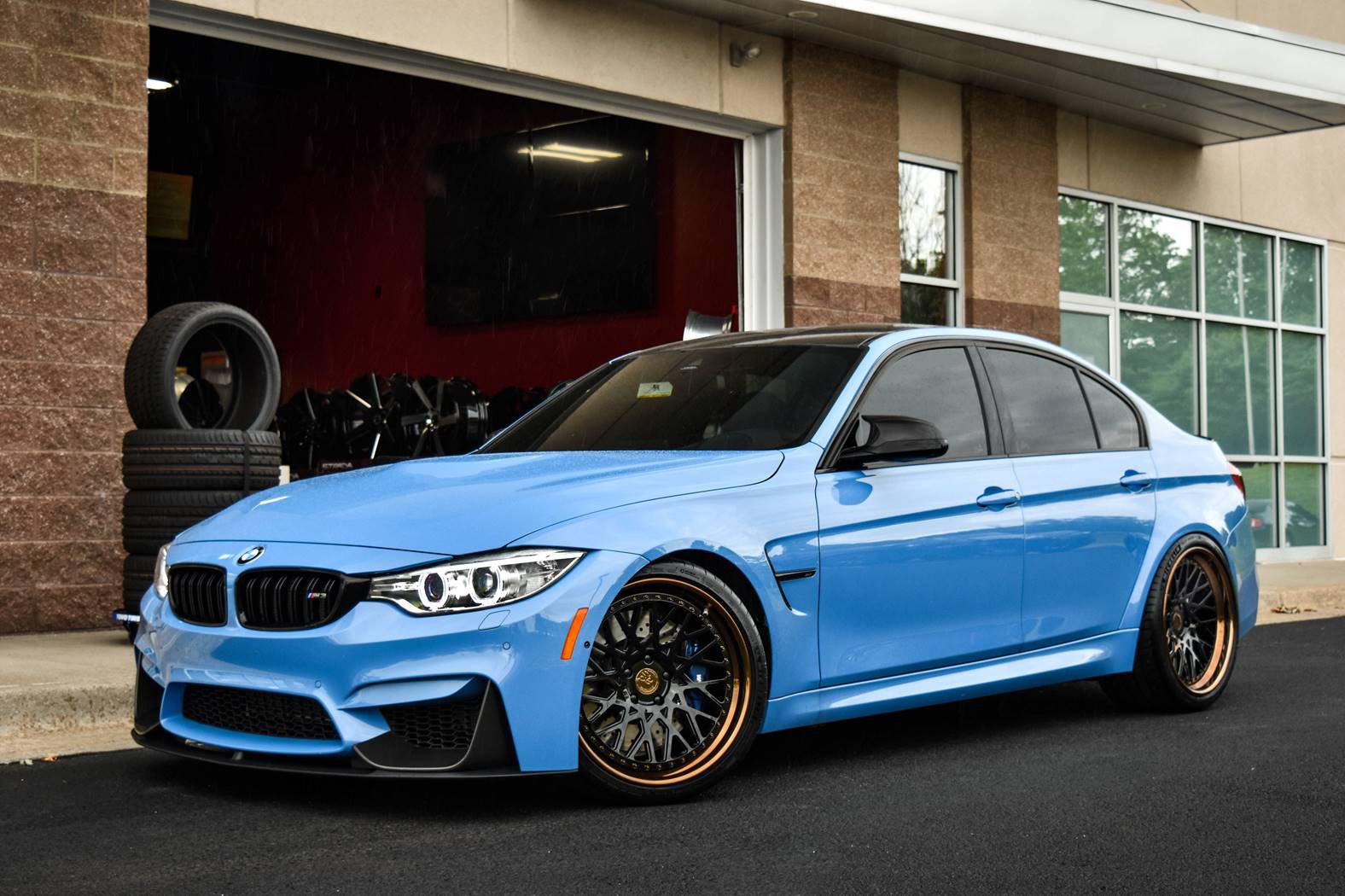 BMW m3 Blue