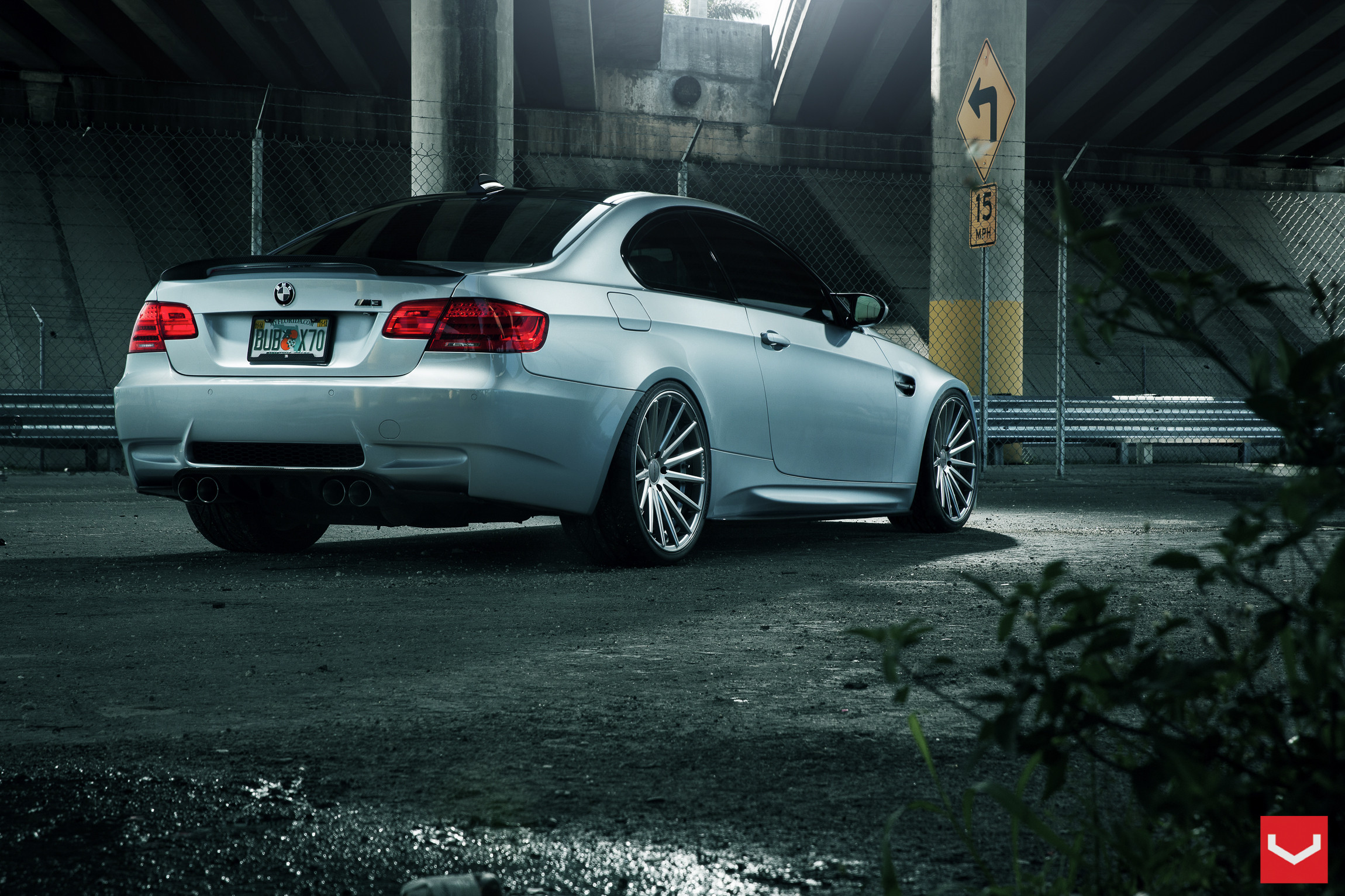 BMW 3-Series Rear Spoiler - Photo by Vossen
