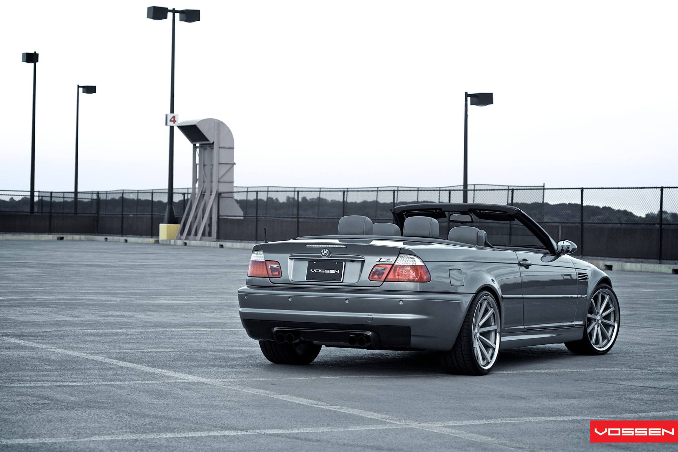 Aftermarket Rear Bumper Cover on BMW 3-Series Convertible - Photo by Vossen