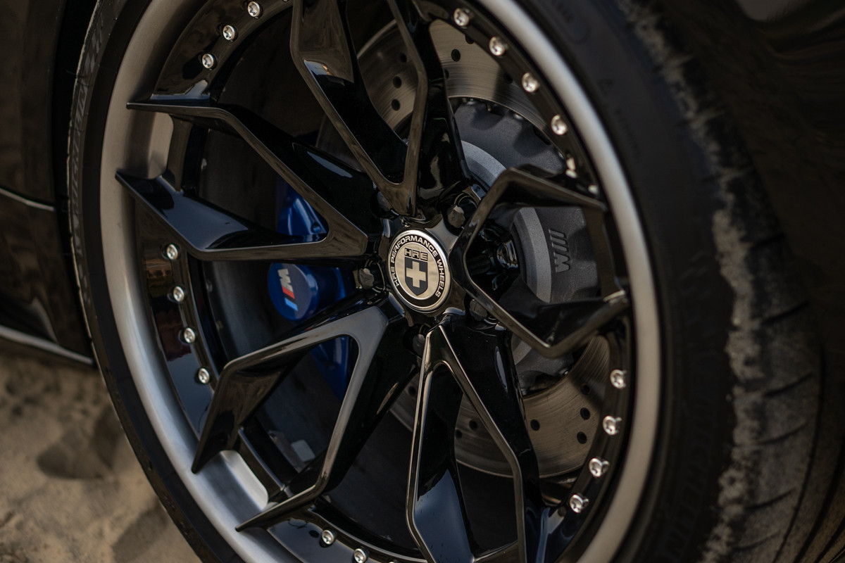 Black Convertible BMW 4-Series with S201 HRE Wheels - Photo by HRE Wheels