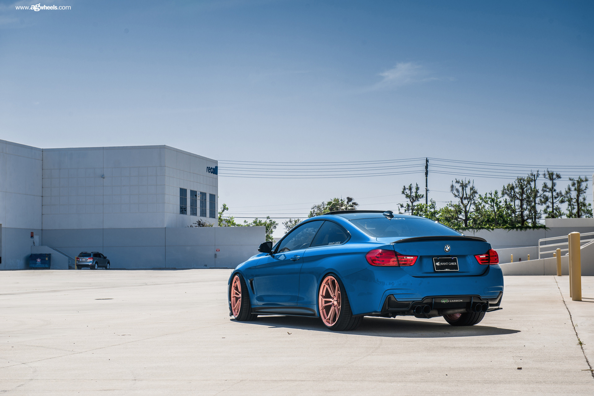 Blue BMW M4 Coupe - Photo by Avant Garde