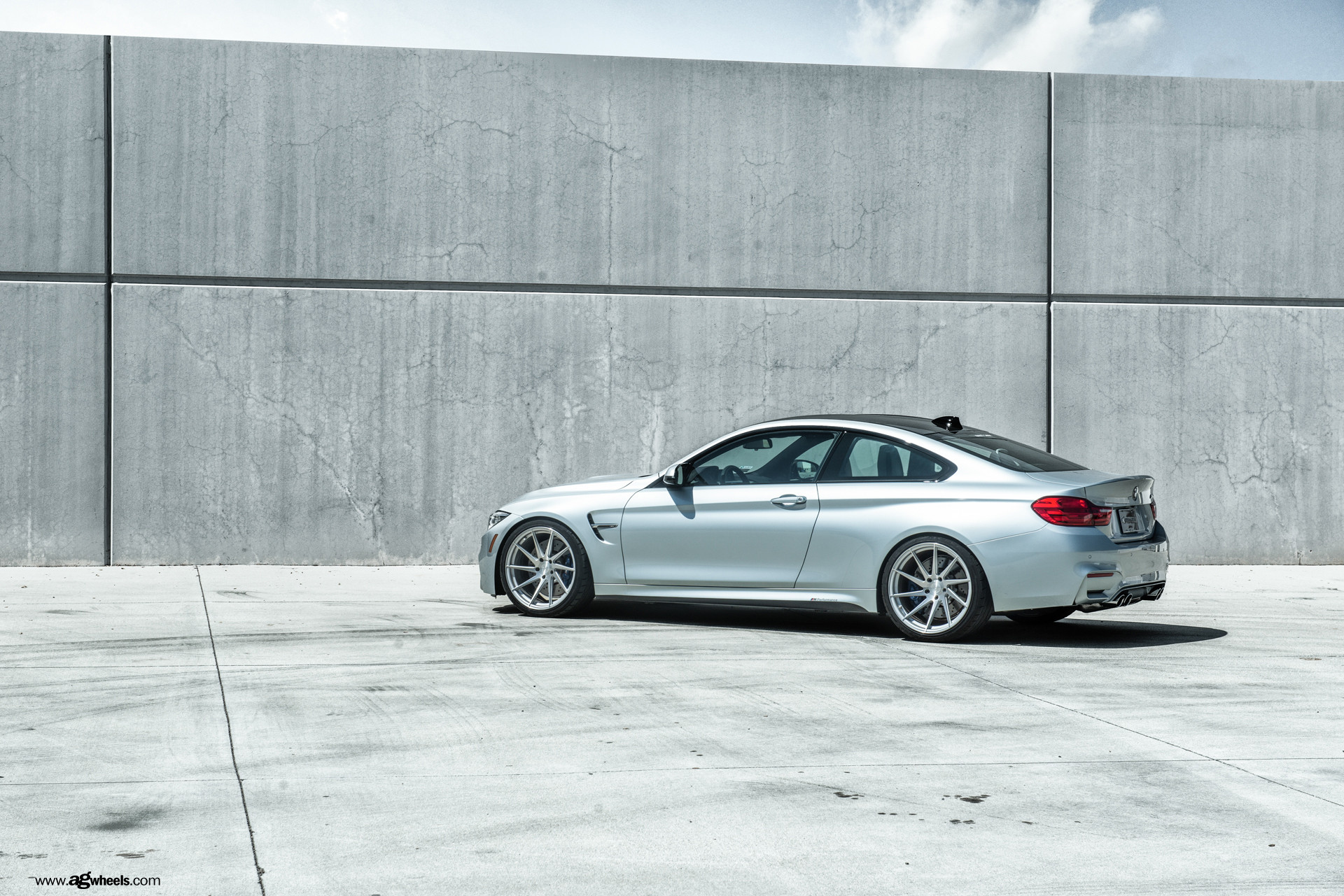 Avant Garde M621 Silver Rims on BMW M4 - Photo by Avant Garde