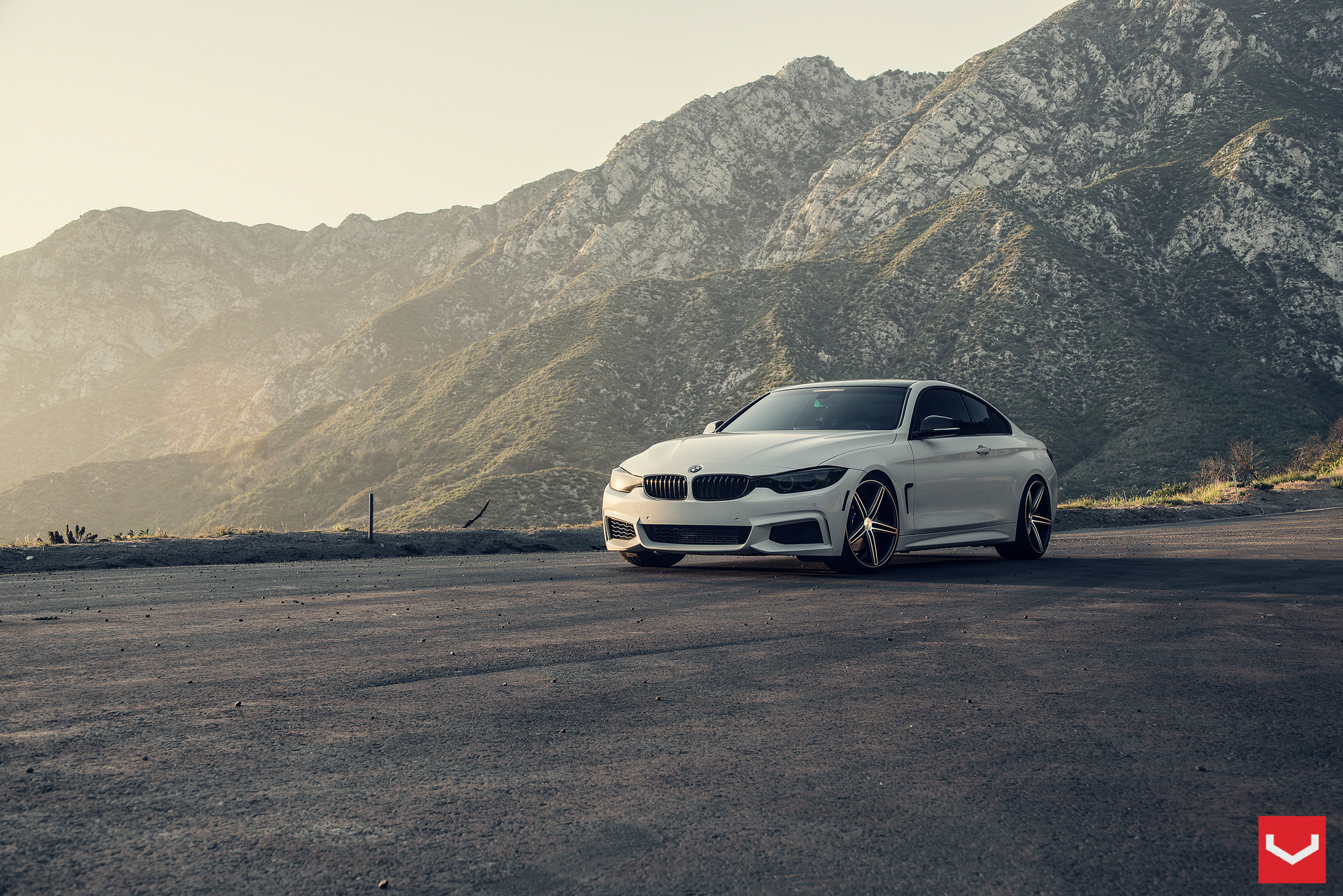 White Customized BMW 4-Series - Photo by Vossen