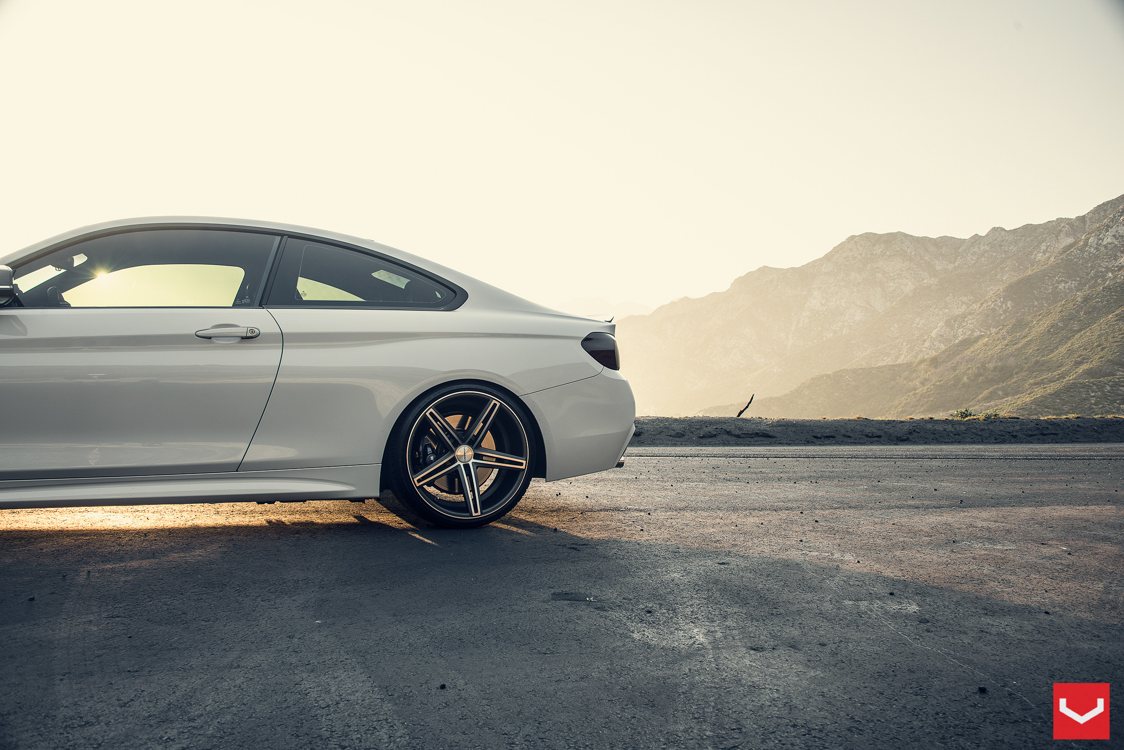 Vossen 20 Inch CV Rims on White BMW 4-Series - Photo by Vossen