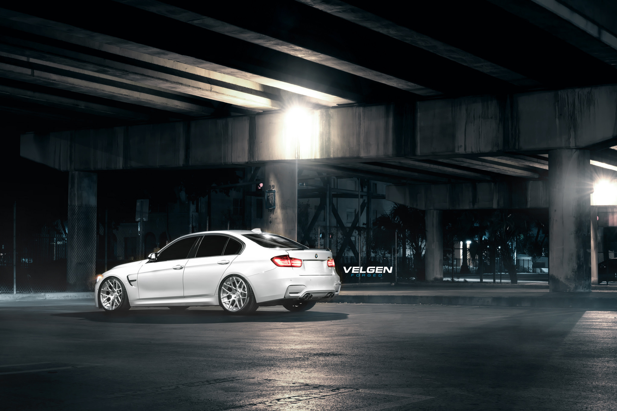 White BMW 4-Series Factory Style Rear Spoiler - Photo by Velgen