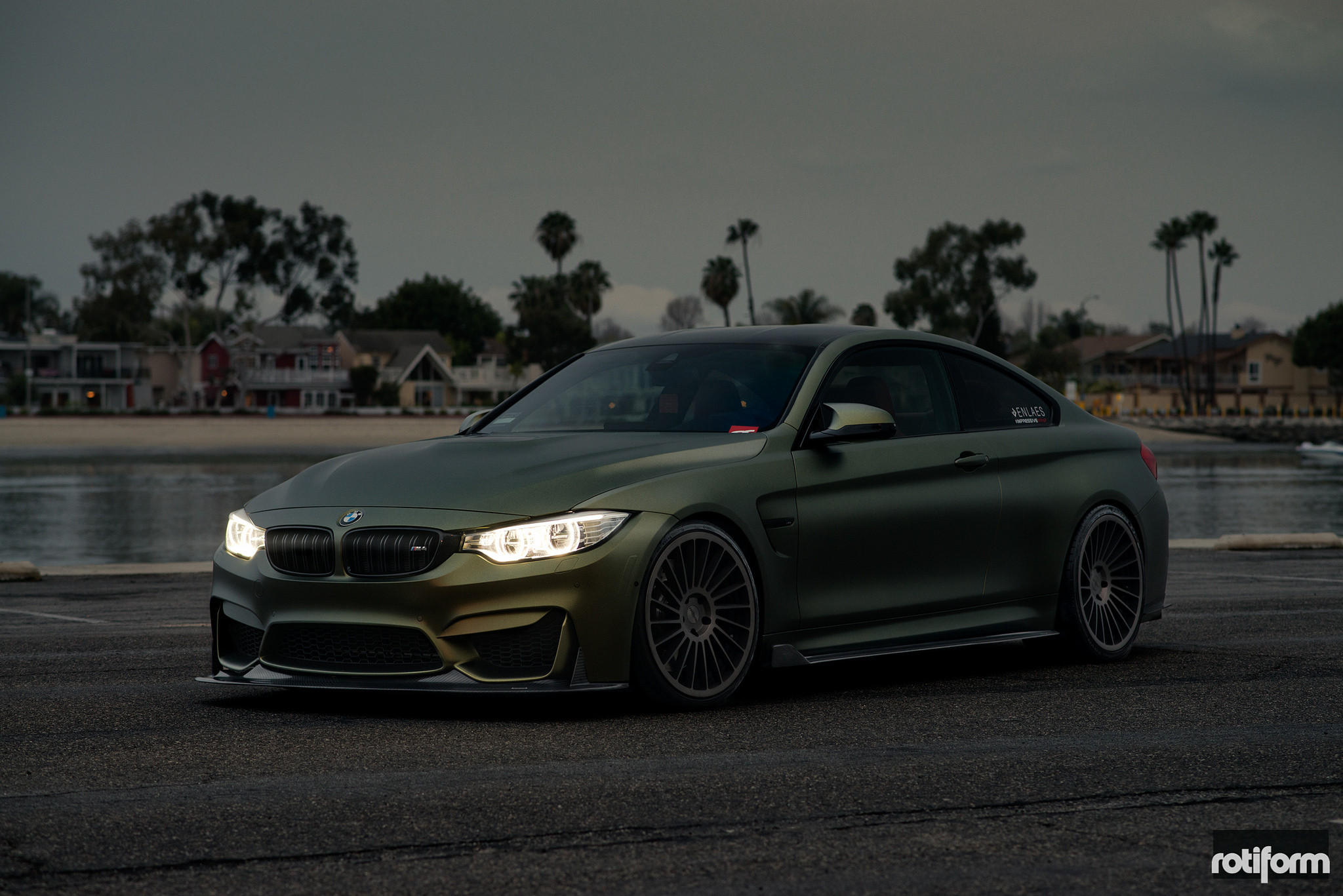 IND 3 Piece Wheels on BMW M4 Coupe - Photo by Rotiform