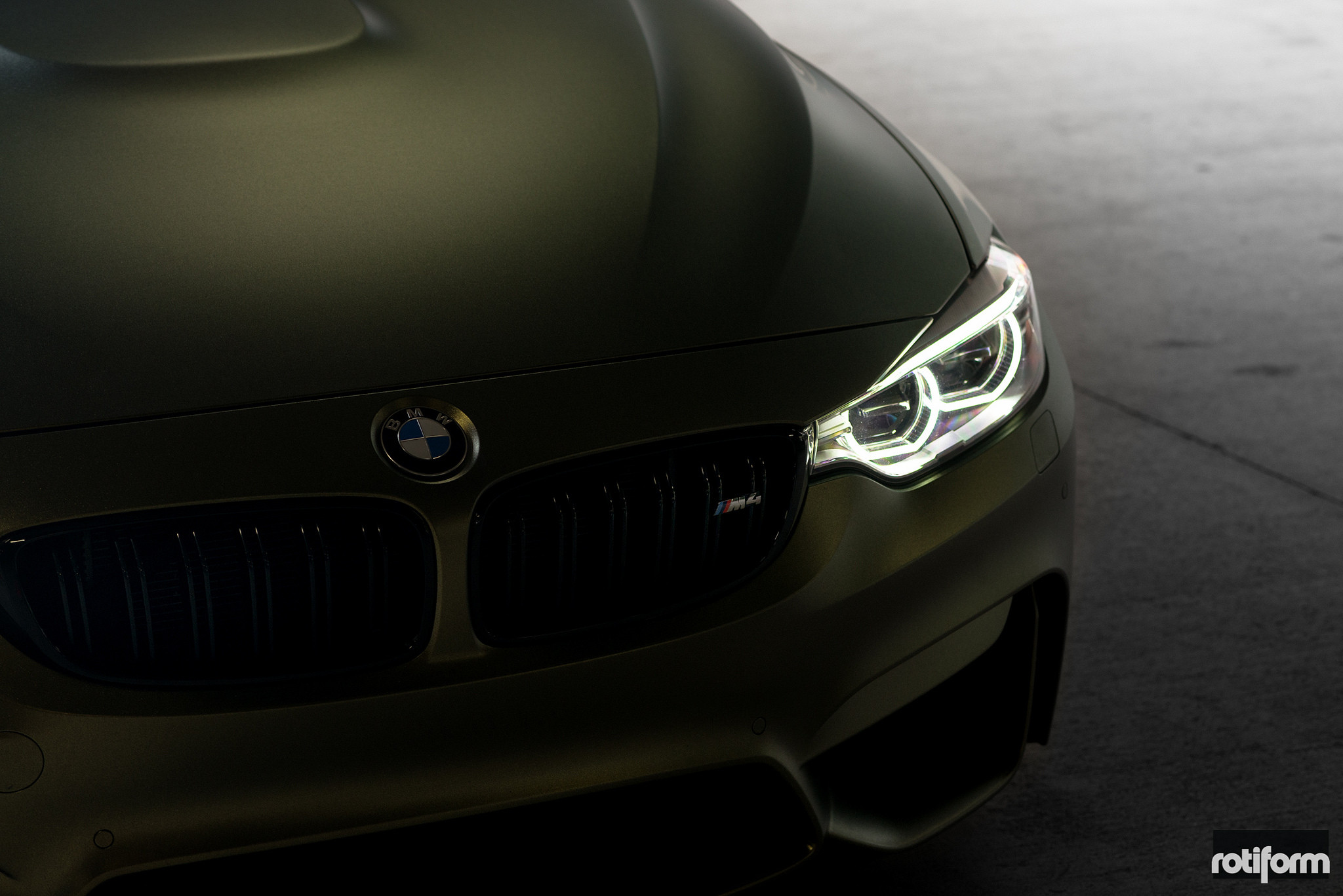 Bmw M4 Coupe LED Headlights - Photo by Rotiform