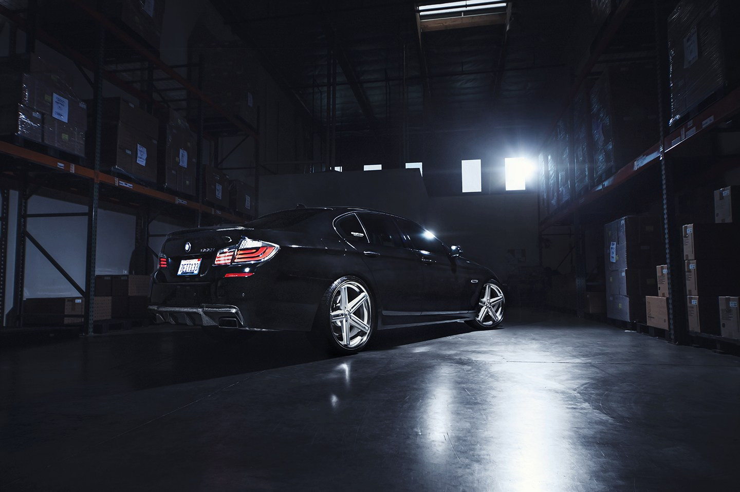 BMW 5-Series F10 LED Taillights - Photo by Vossen