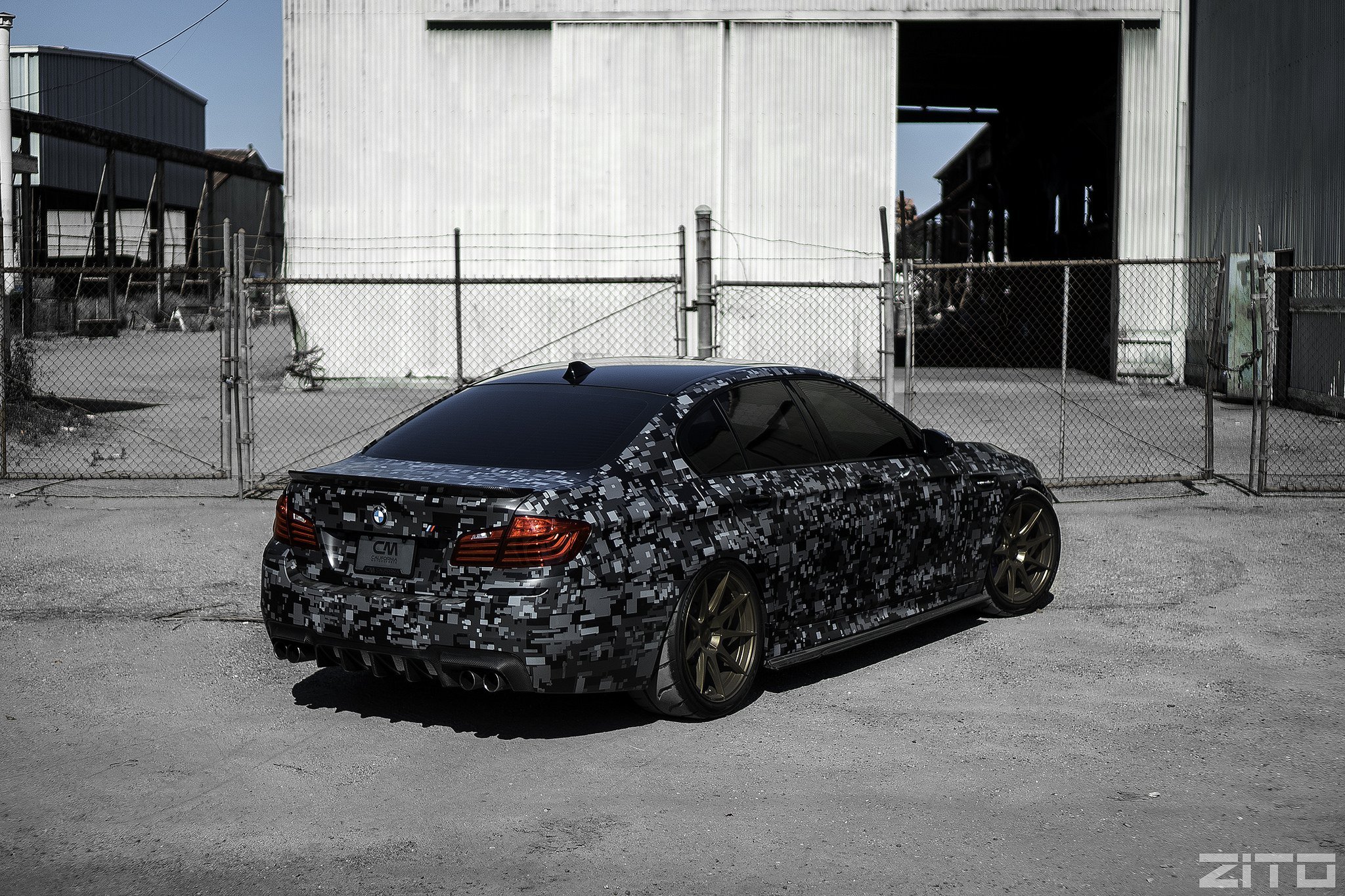 BMW 5 Camo