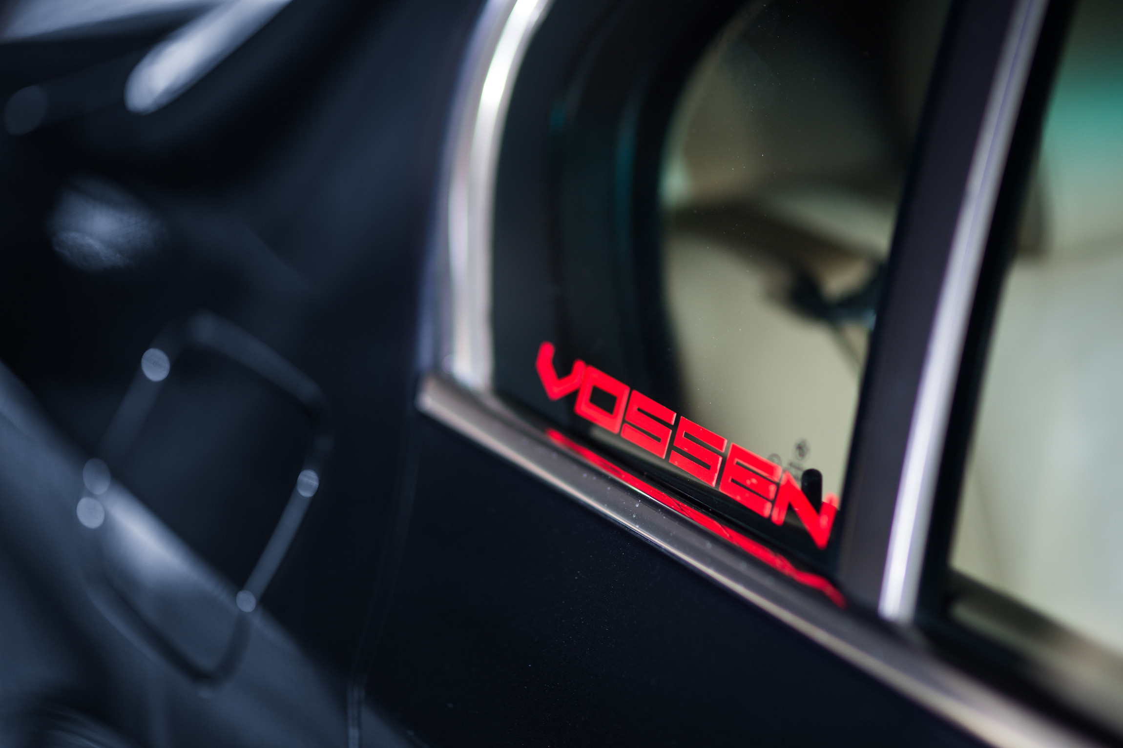 Dark Blue BMW 5-Series on Vossen Rims - Photo by Vossen