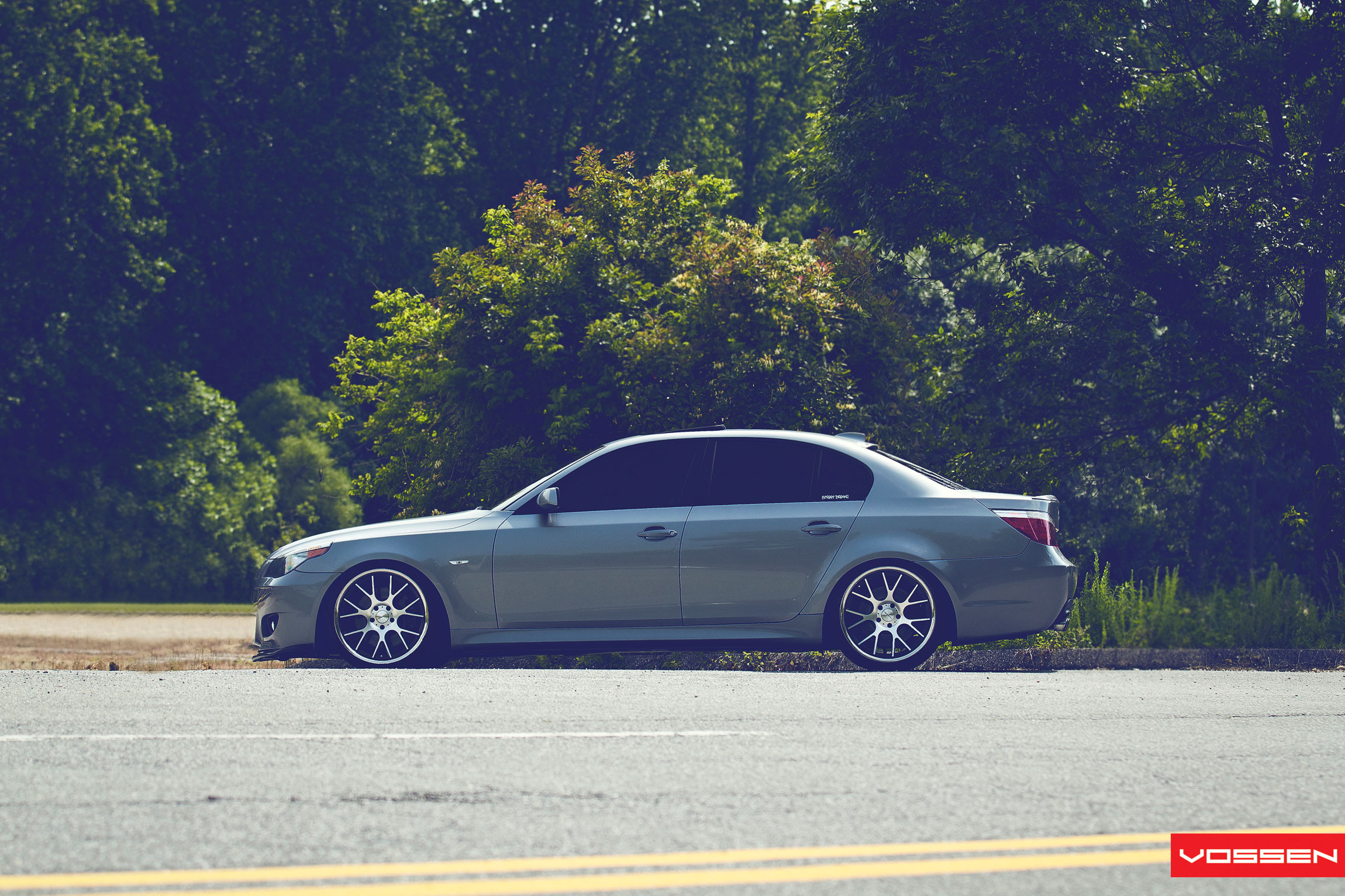 BMW 5-Series on Chrome Forged Vossen Wheels - Photo by Vossen