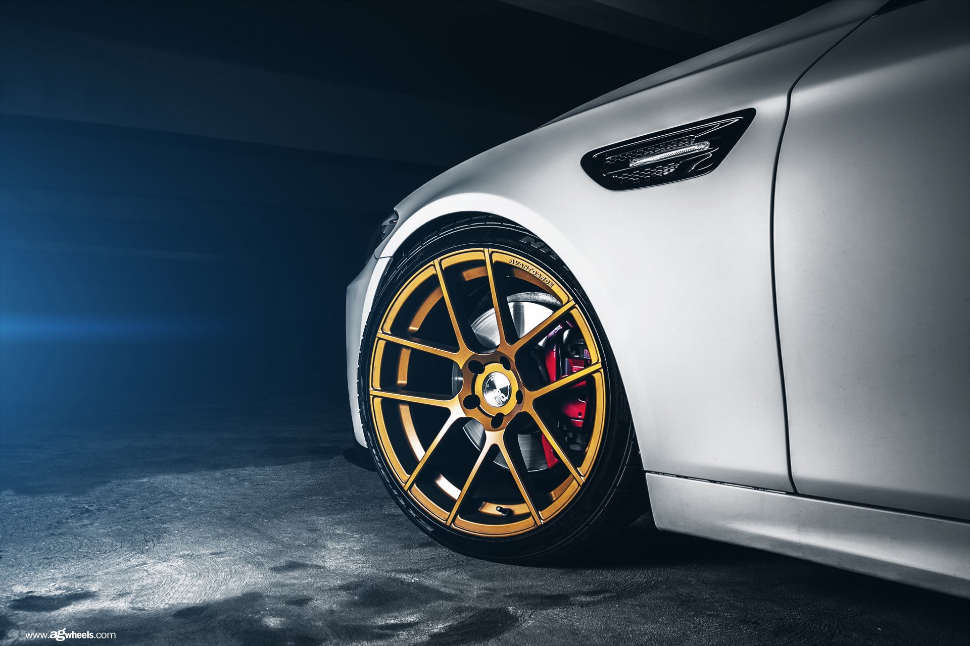 BMW Gold Wheels