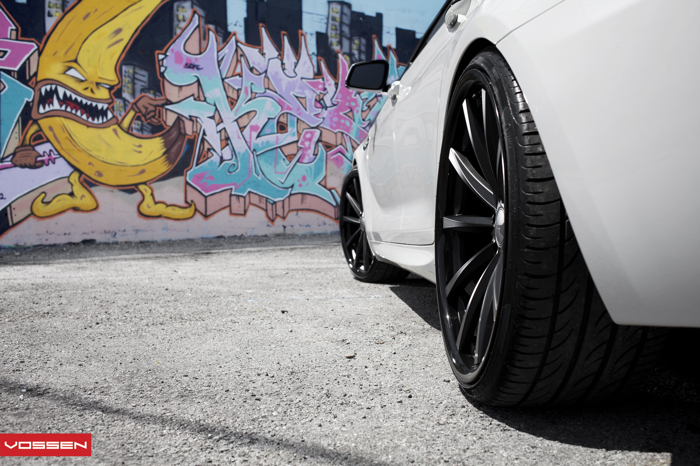 Vossen CVT Rims on Custom White BMW 6-Series - Photo by Vossen