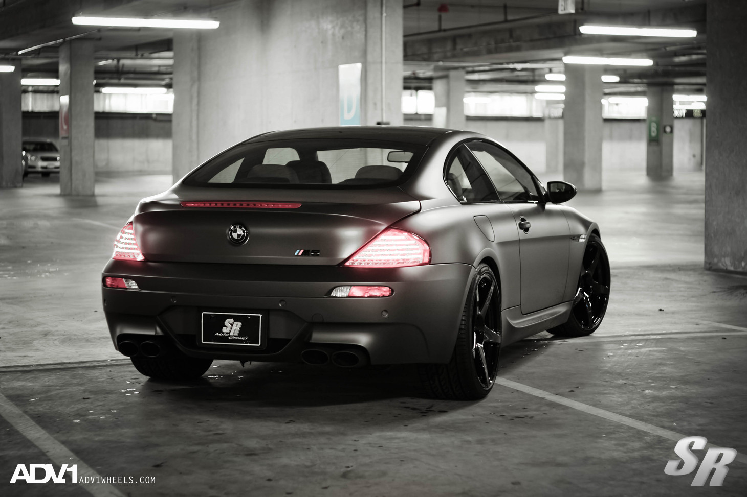 Gray Matte BMW M6 with LED 3rd Brake Light - Photo by ADV.1
