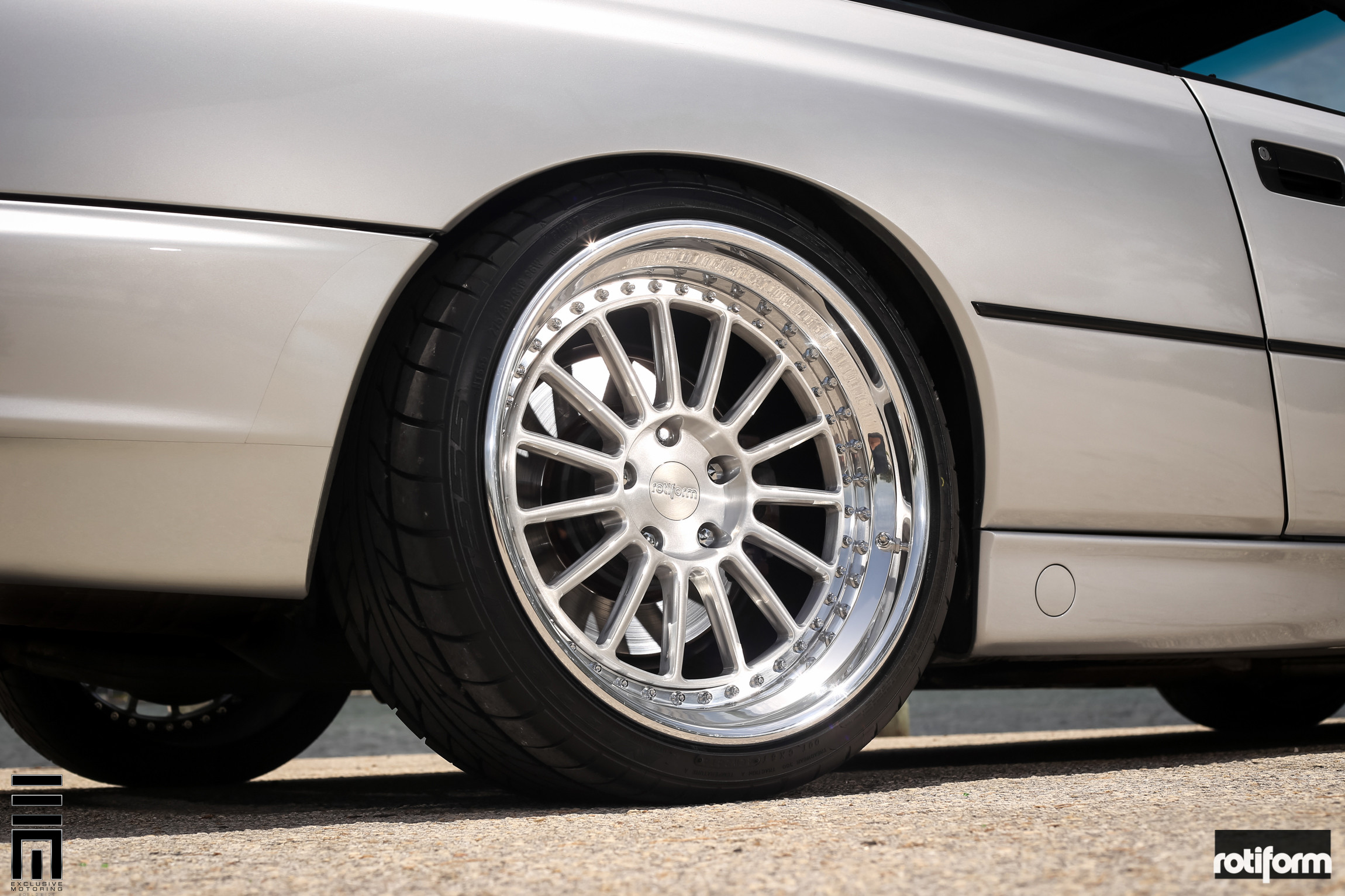 Classic BMW 8-Series Enhanced by Rotiform Rims With Period Correct ...