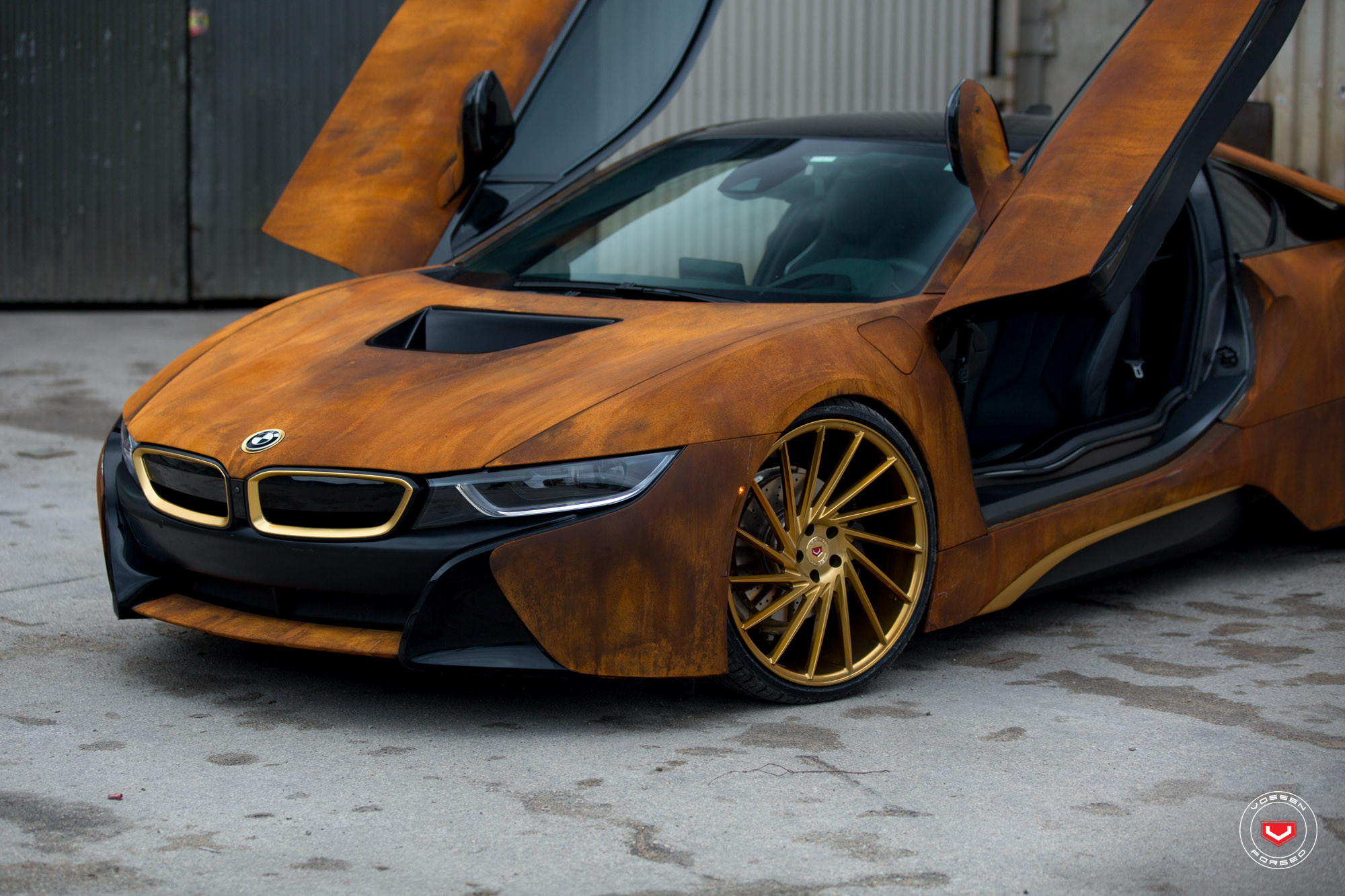 Vossen Custom Wheels on BMW i8 - Photo by Vossen