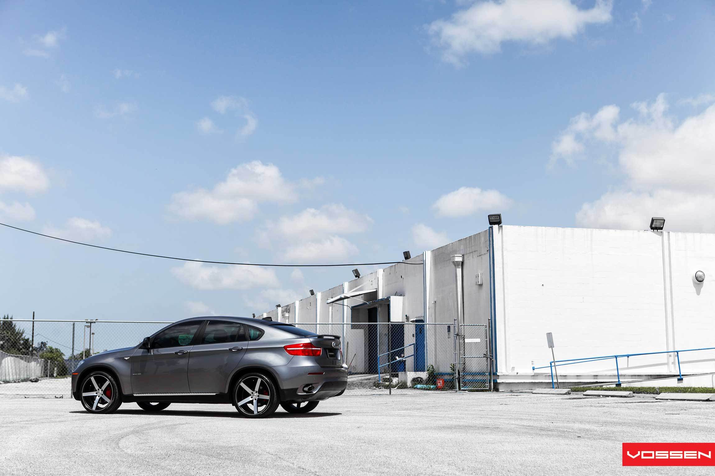 Chrome CV Vossen Rims on BMW X6 - Photo by Vossen