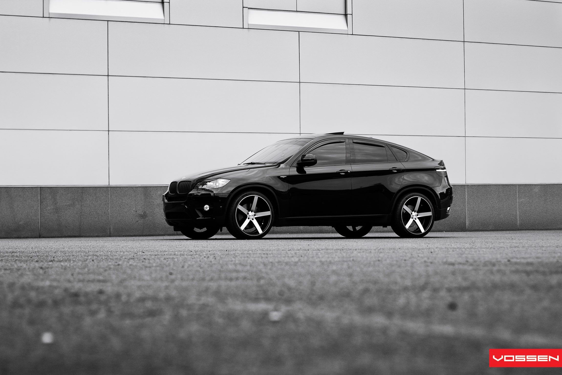 CV3R Vossen Wheels on Black BMW X6 - Photo by Vossen