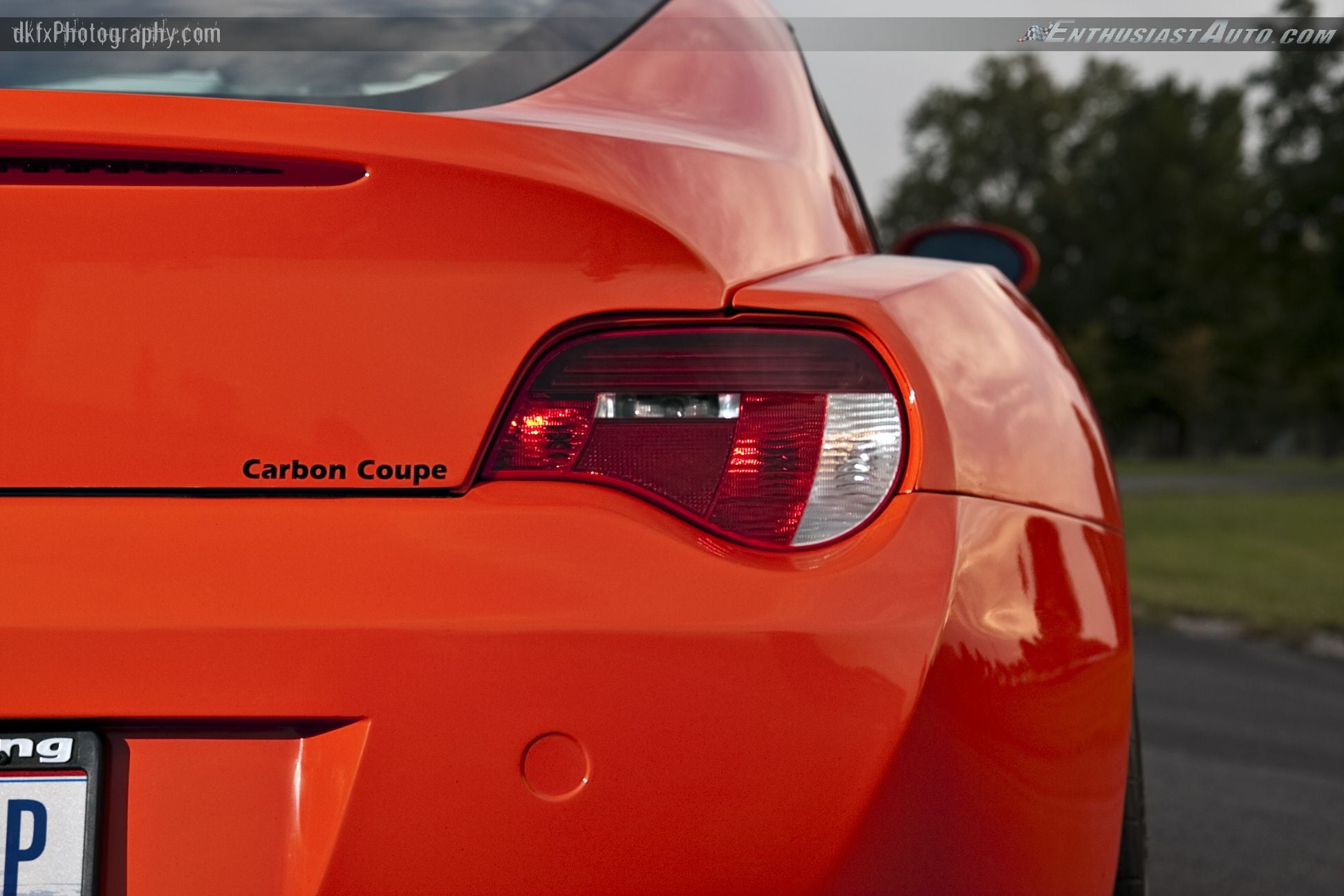 Red Clear LED Taillights on BMW Z4 - Photo by dan kinzie