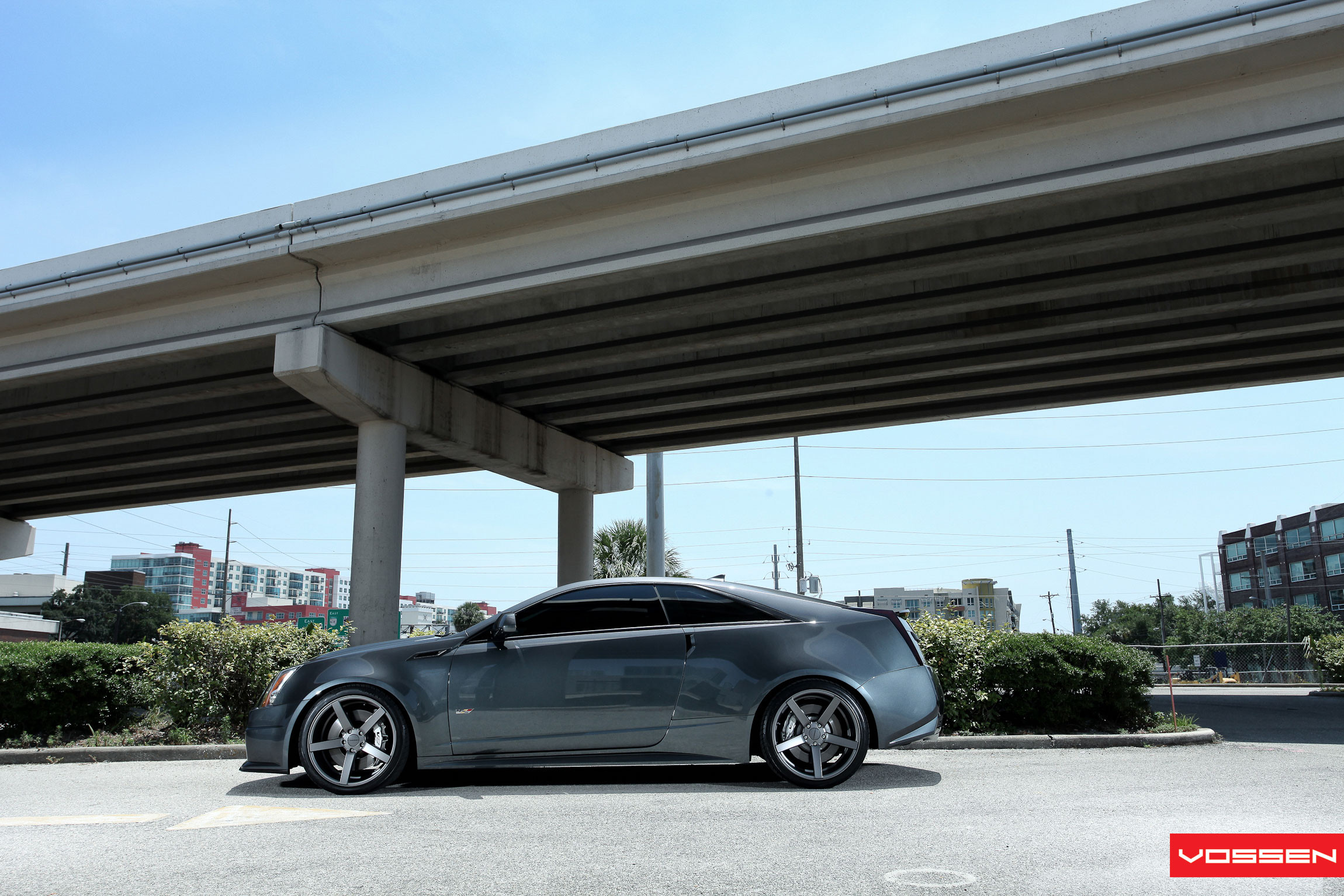 Supercharged Cadillac CTS on Vossen Wheels - Photo by Vossen